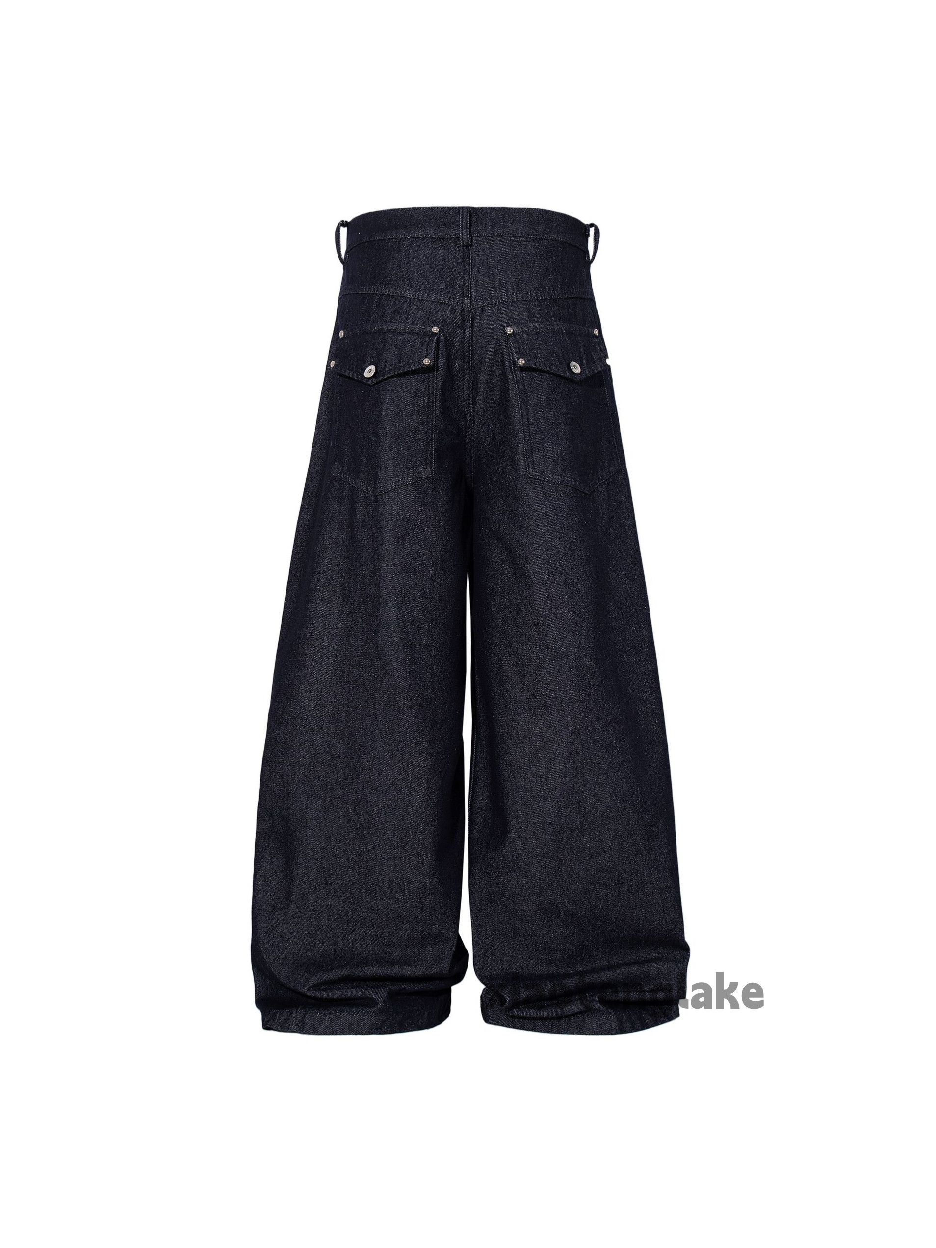 Jean xtl vale kapital style wide Leg flared loose baggy jeans Size US 32 / EU 48 - 2 Thumbnail