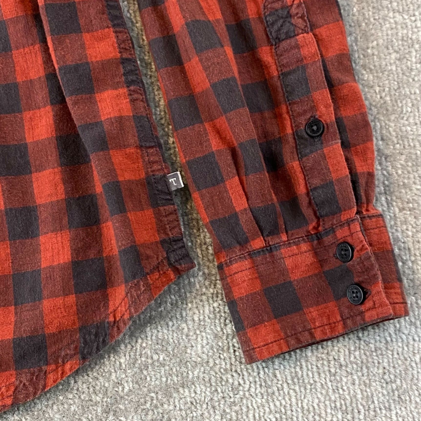 Toad&Co Toad & Co Smythy Shirt Men Black Red Plaid Lumberjack Button Up Hiking Climbing L Size US L / EU 52-54 / 3 - 4 Thumbnail