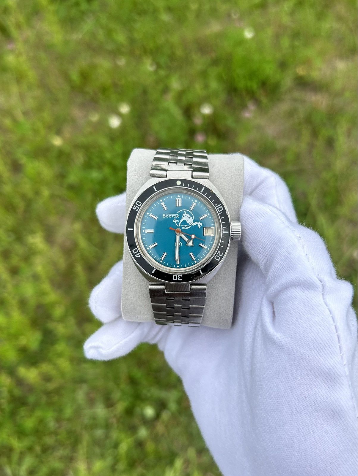 Vintage Vintage Watch Vostok Amphibia USSR Soviet Automatic 1980s Size ONE SIZE - 9 Thumbnail