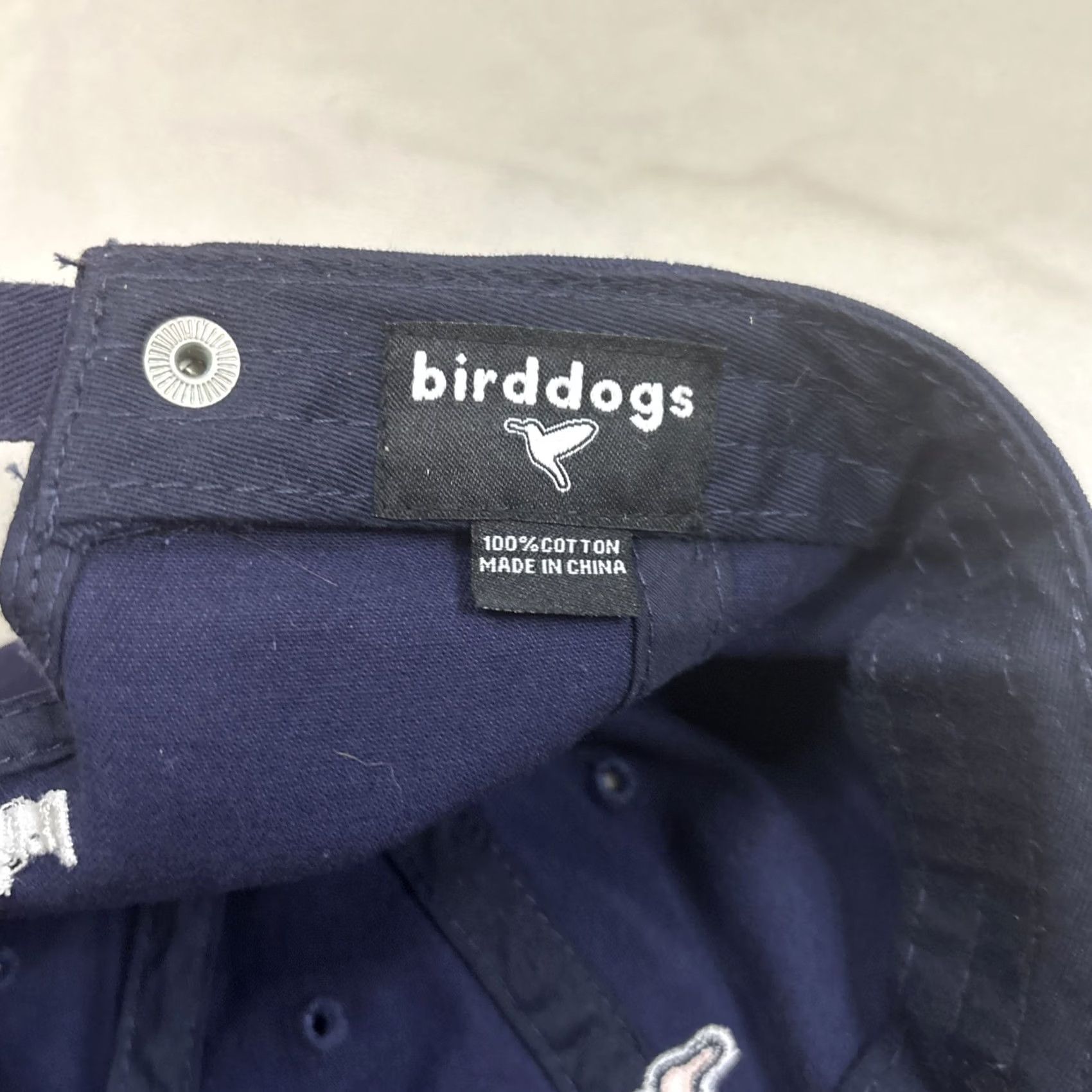 Vintage birddogs Hat Adult Navy Baseball Cap Bird Dogs Free The Bird Twill Embroidered Size ONE SIZE - 8 Thumbnail