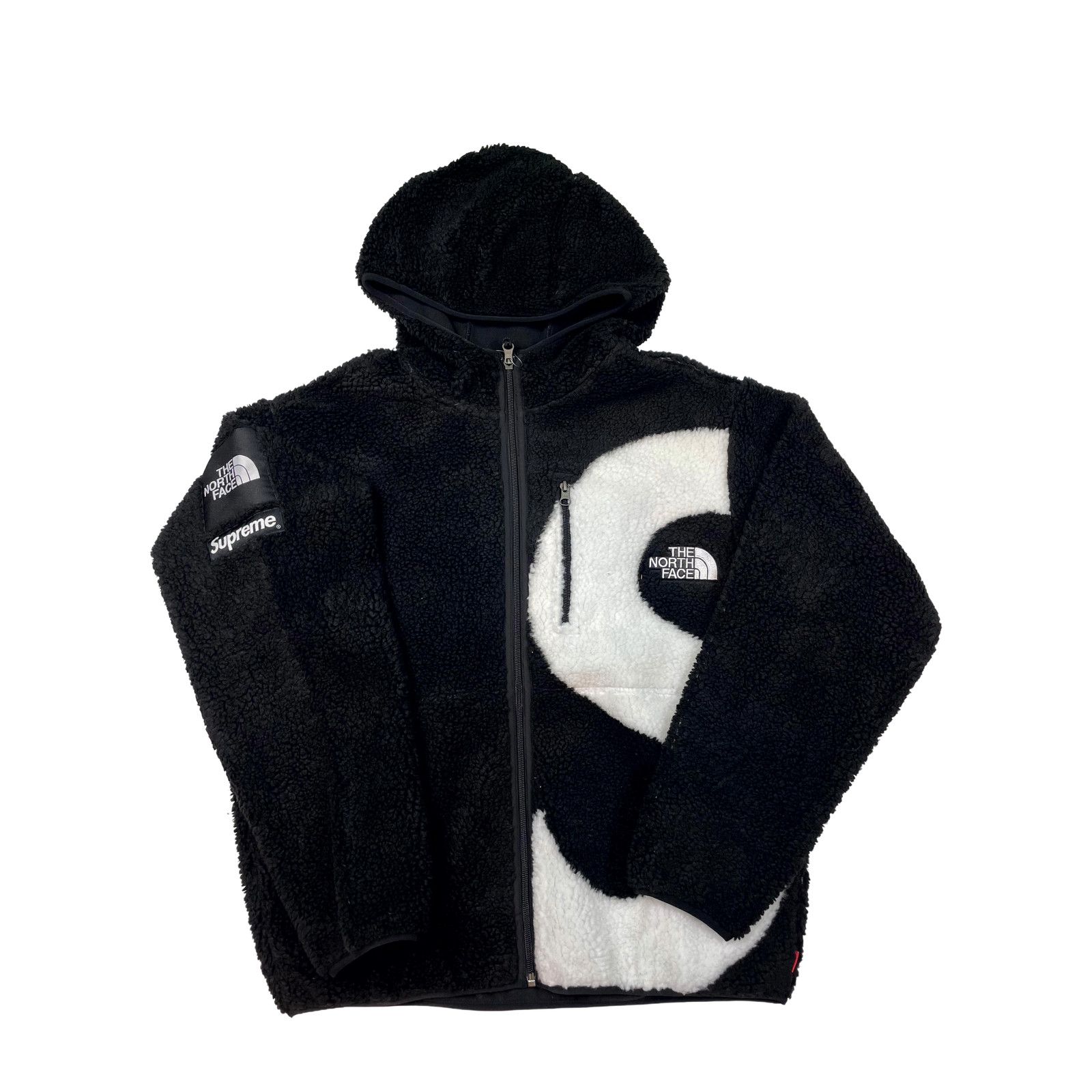 ジャケット・アウター Supreme North Face S Logo Hooded Fleece Supreme The North Face S Logo Fleece Jacket Lime Men's