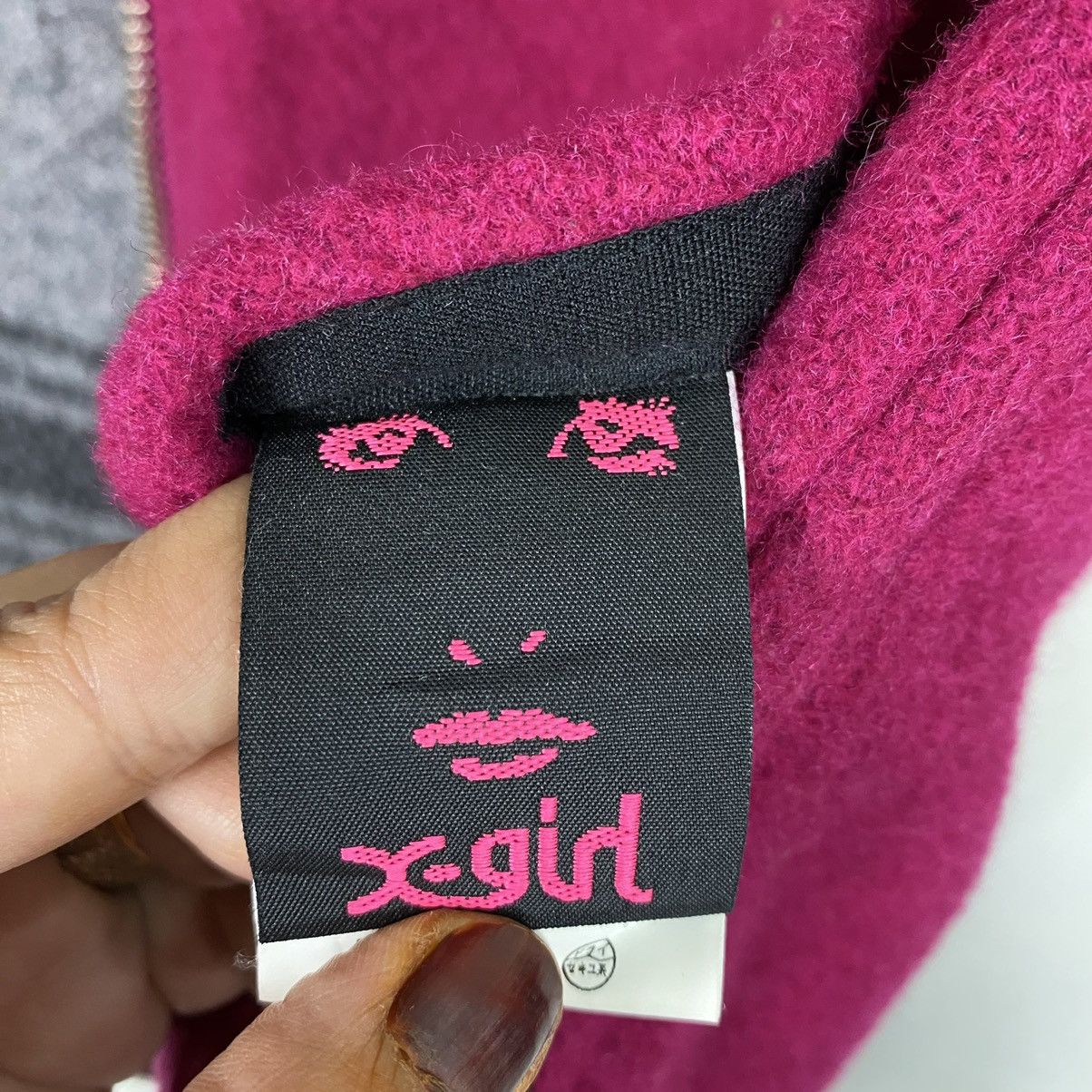 Japanese Brand X-Girl Skaterboards Zipper Hoodie Jacket Size US S / EU 44-46 / 1 - 12 Thumbnail