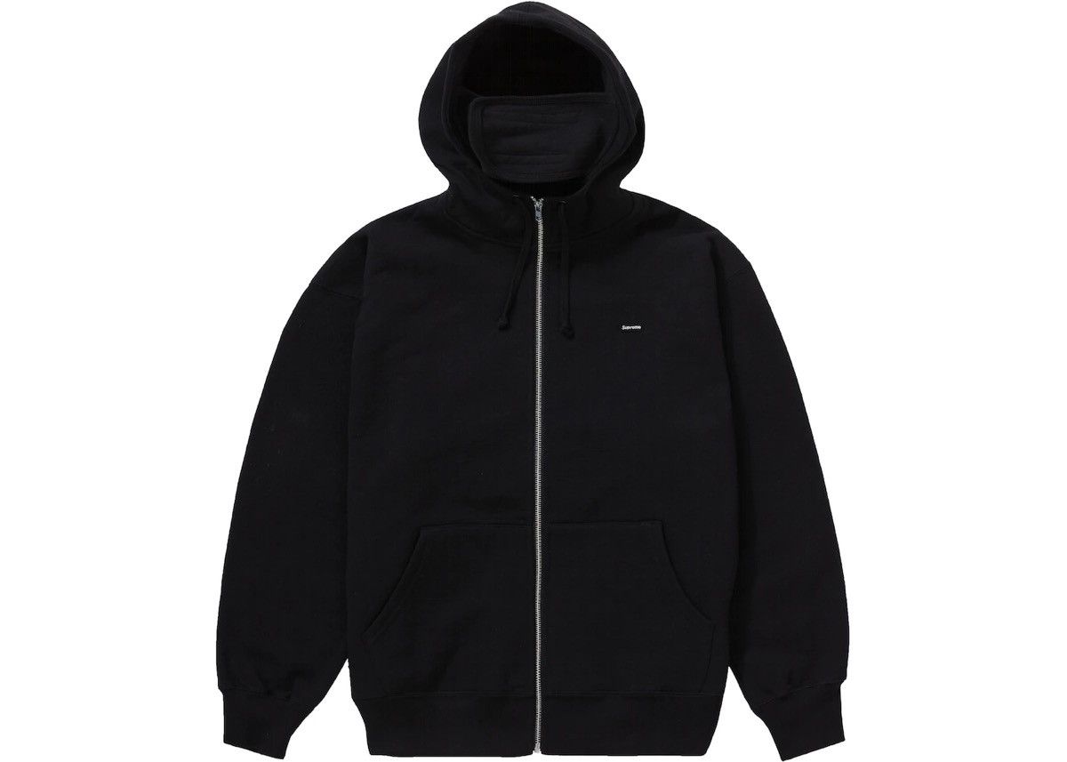 Supreme Supreme Small Box Facemask Zip Up Hooded Sweatshirt | Grailed