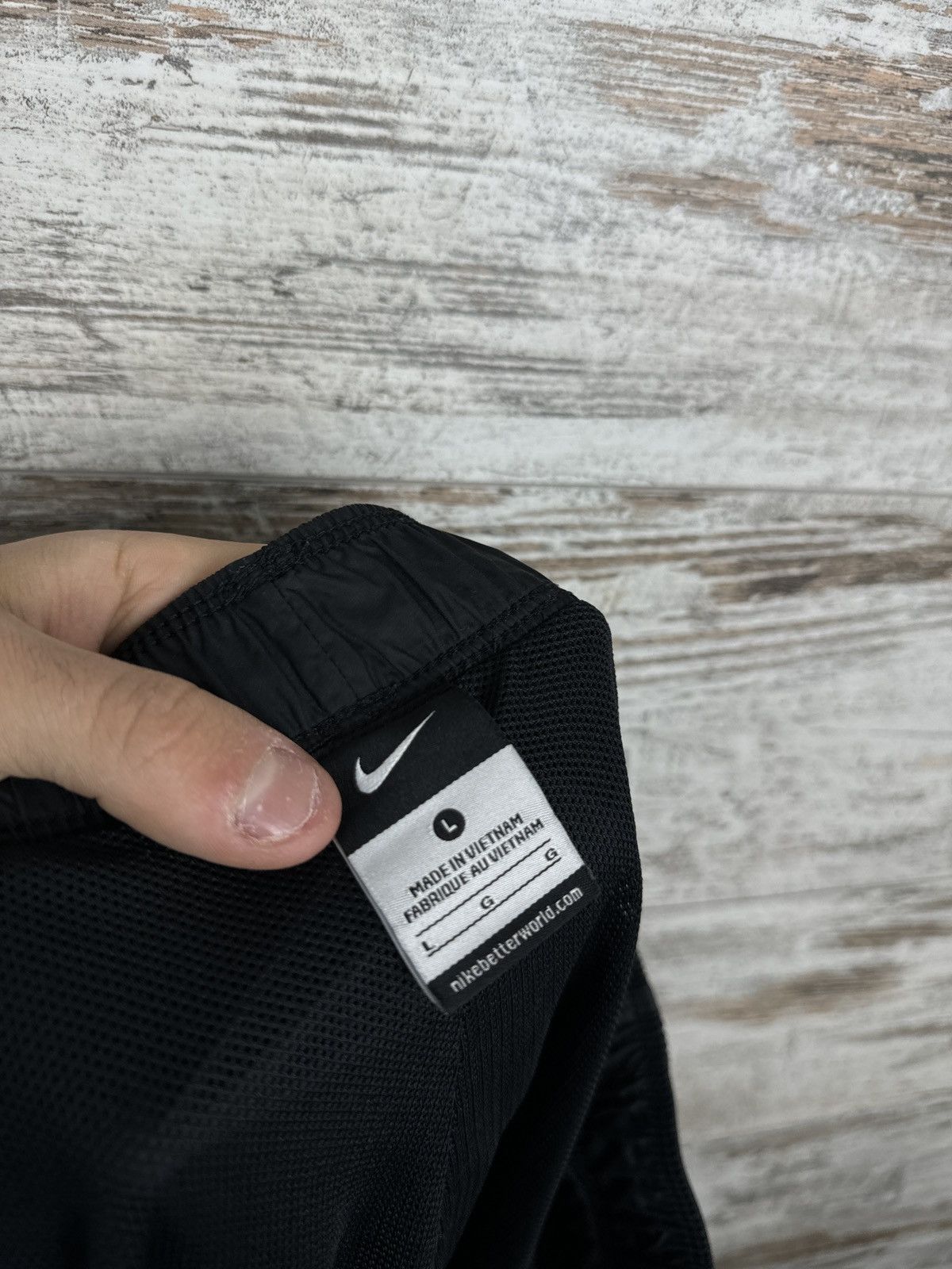 Nike Mens Vintage Nike swoosh drill pants y2k sweatpants nylon Size US 34 / EU 50 - 13 Thumbnail