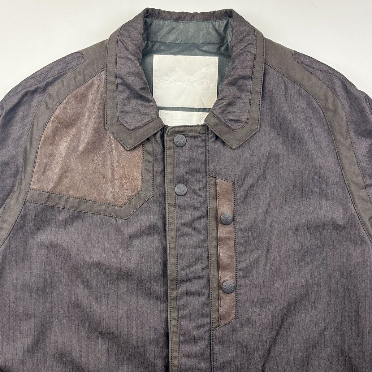 White Mountaineering White Mountaineering Multi Cloth Military Jacket Size US L / EU 52-54 / 3 - 7 Thumbnail