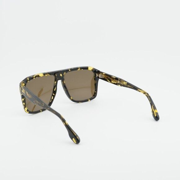 Victoria Beckham Victoria Beckham VB671S 012 Sunglasses Havana Square Frame Size ONE SIZE - 5 Thumbnail