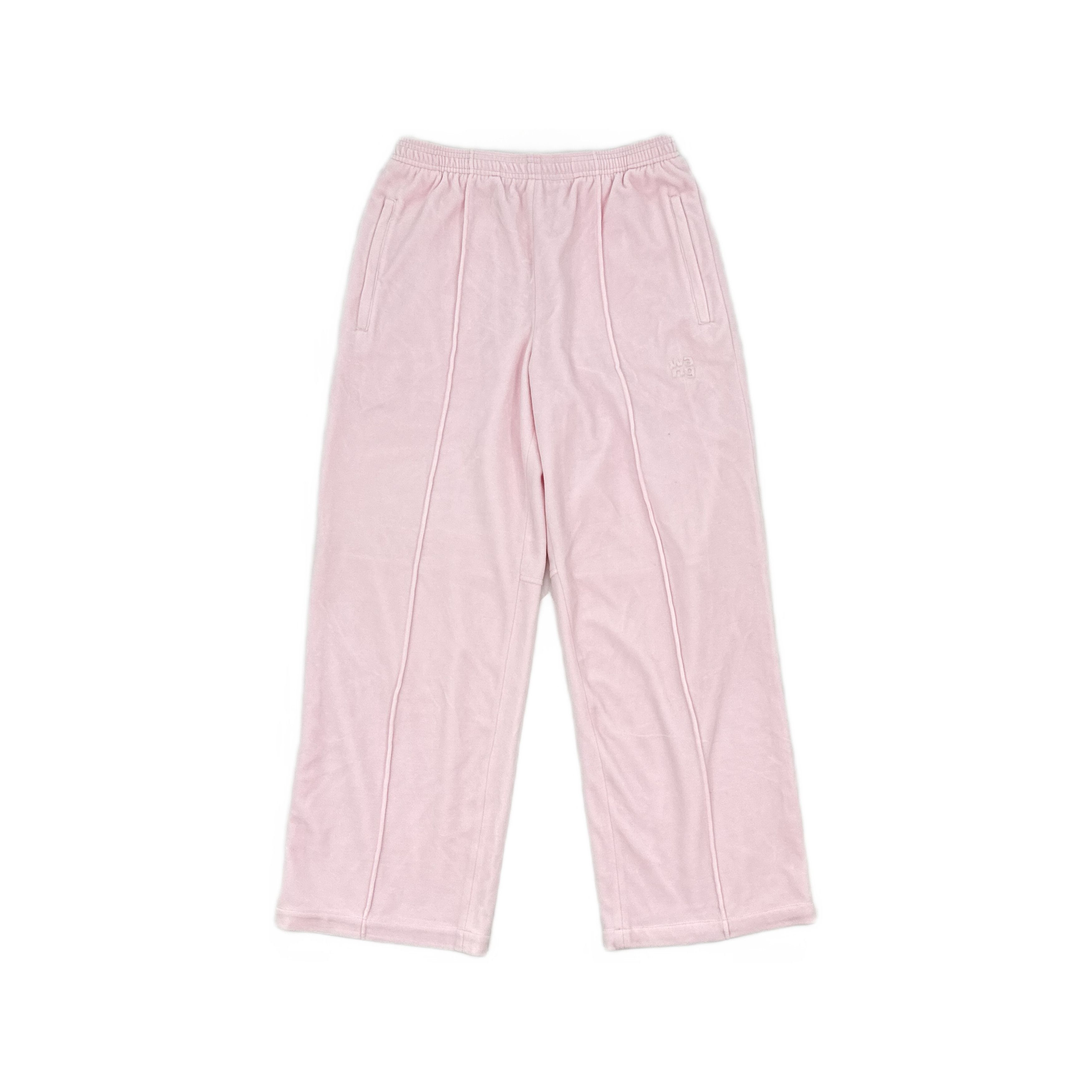 Alexander Wang Alexander Wang Pink Logo Sweatpants Size S Size 27" / US 4 / IT 40 - 1 Thumbnail