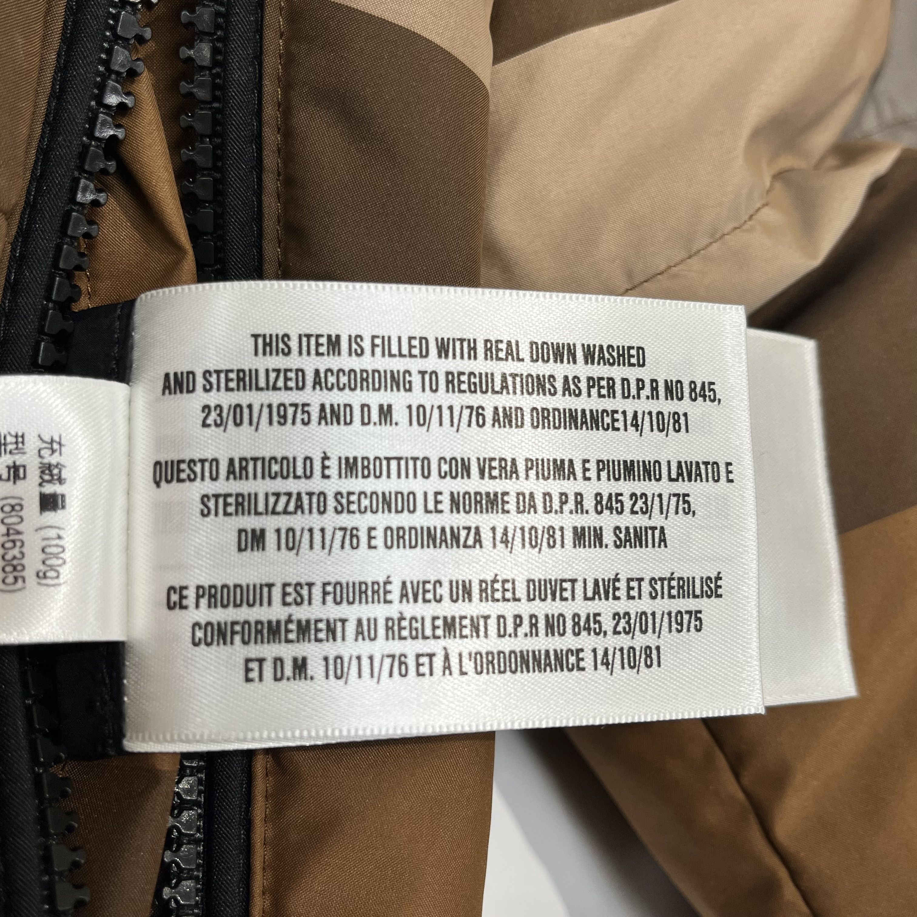 Burberry Burberry Cropped Puffer Jacket Dark Birch Brown Size XS / US 0-2 / IT 36-38 - 15 Thumbnail