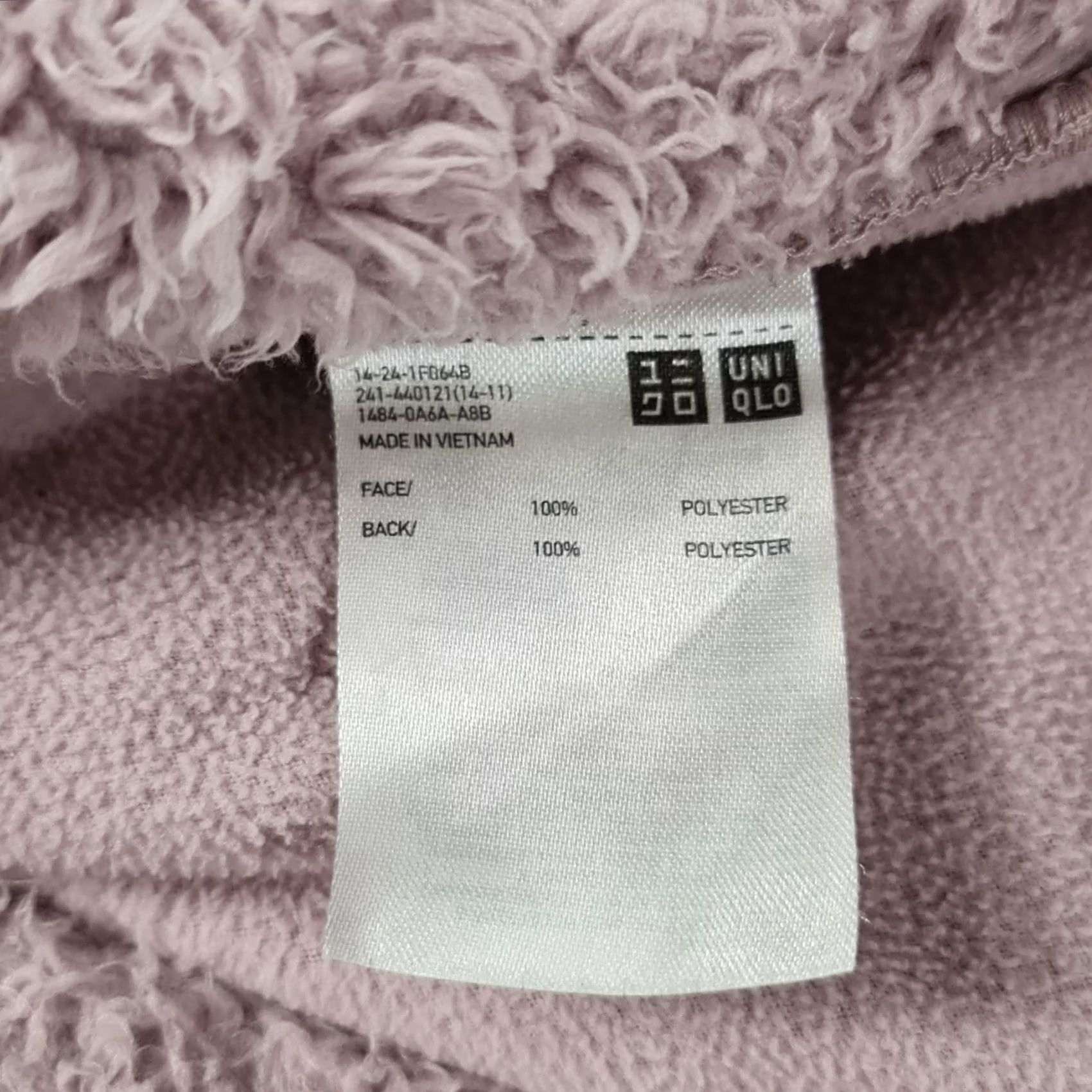 Uniqlo Uniqlo Jacket Blue M Full Zip Hooded Sherpa Fleece Women’s Medium Size Pocketed Regular Polyester Vintage: No Size M / US 6-8 / IT 42-44 - 7 Thumbnail