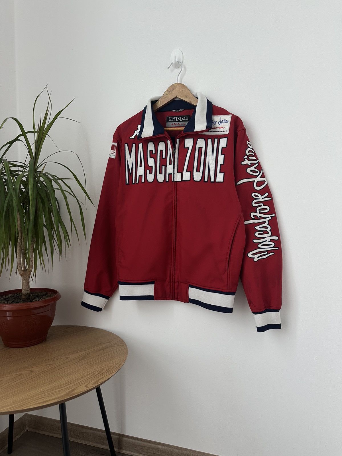 Kappa Vintage Mascalzone Red 90’s Latino Jacket Size US M / EU 48-50 / 2 - 9 Thumbnail