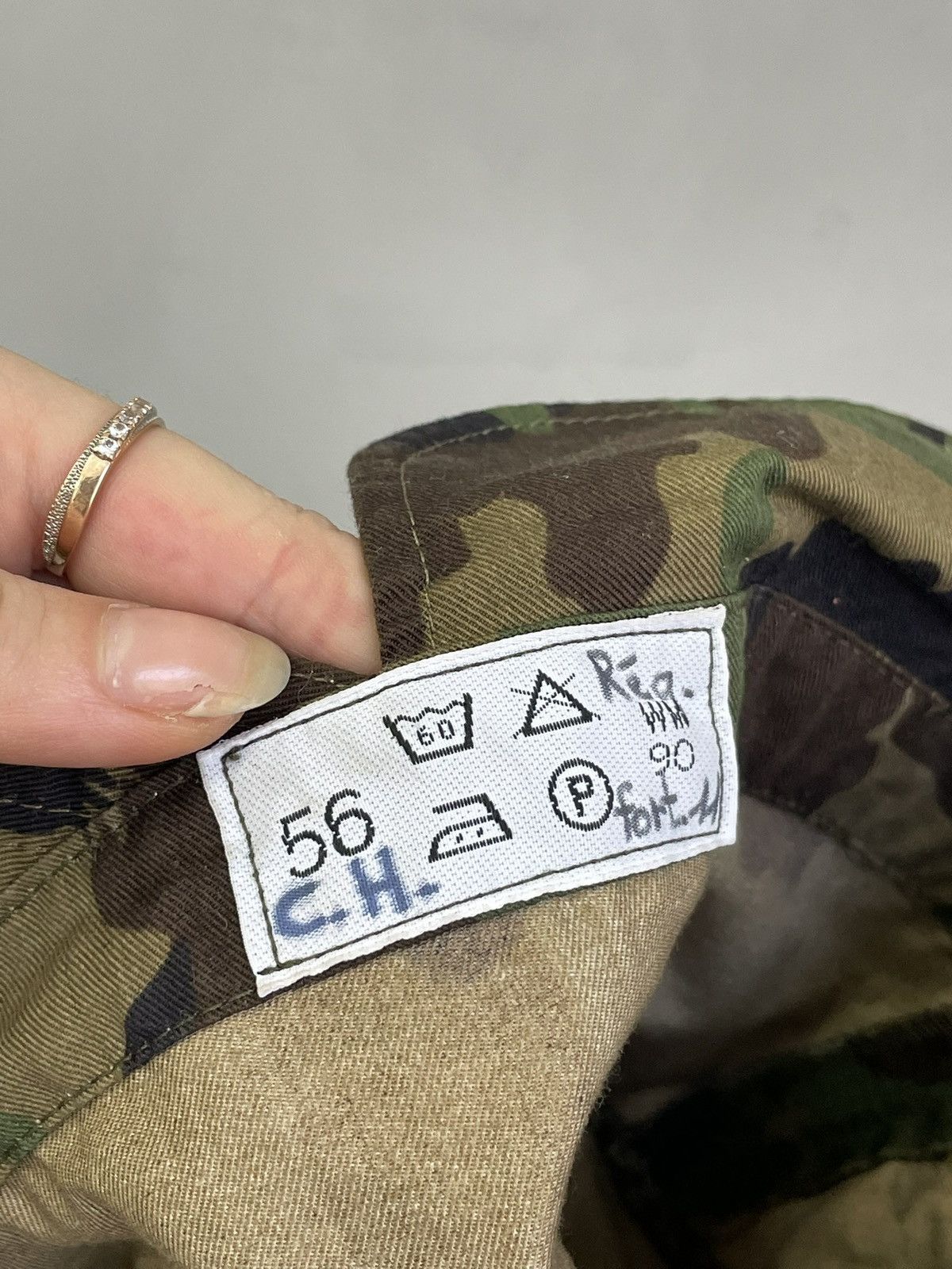 Japanese Brand Military camo cap army style vintage rare y2k Size ONE SIZE - 10 Thumbnail
