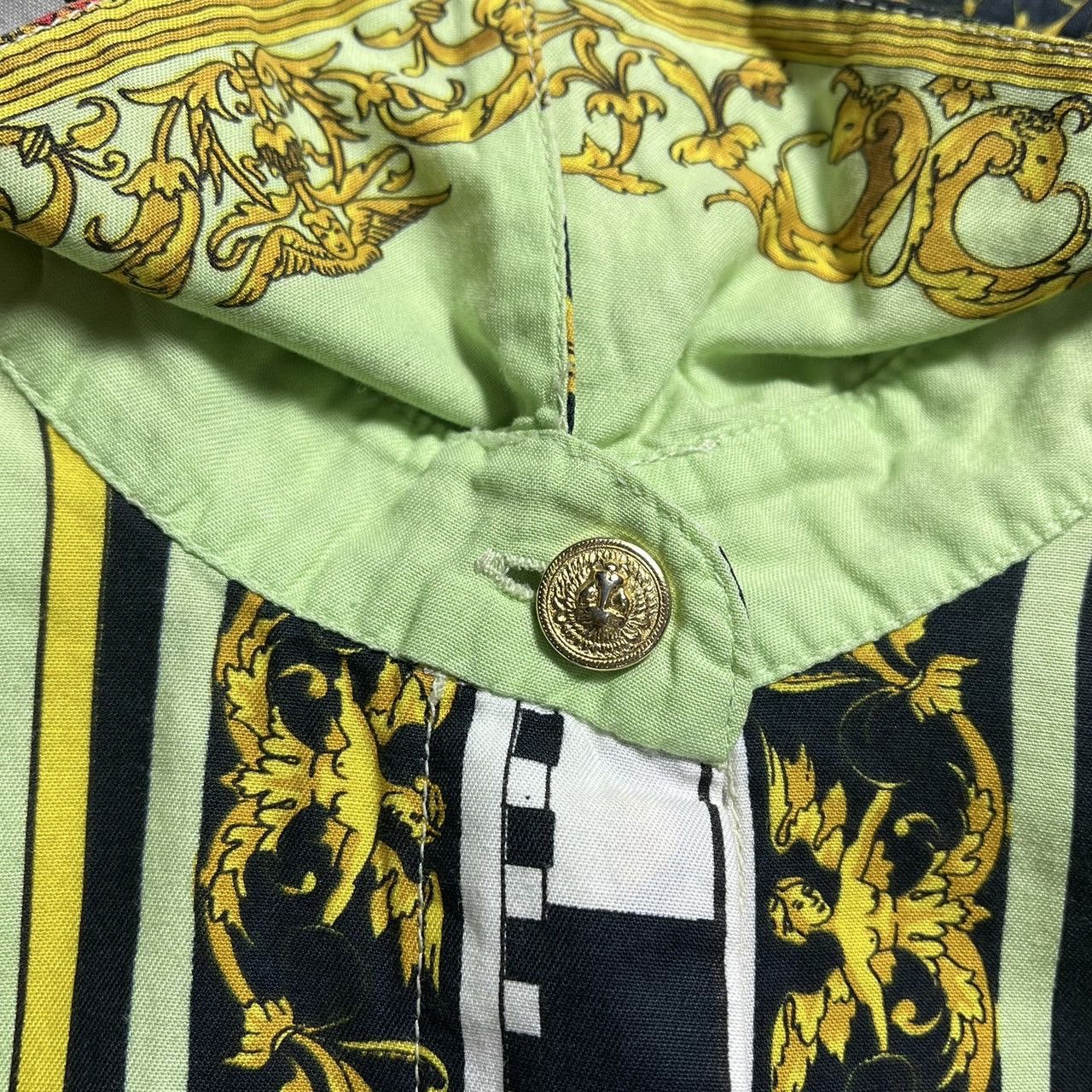 Versace × Versus Versace × Vintage Gianni Versace Indian Printed Shirt 90s Size US M / EU 48-50 / 2 - 8 Thumbnail