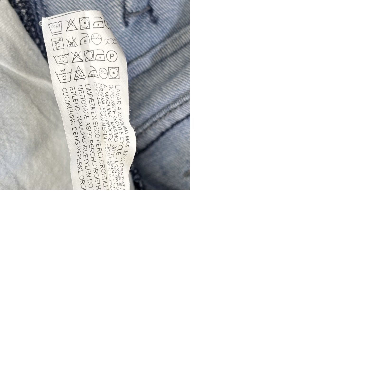 Zara Zara Man skinny jeans W30” L31” ripped distressed blue men’S pre loved Size US 30 / EU 46 - 9 Thumbnail