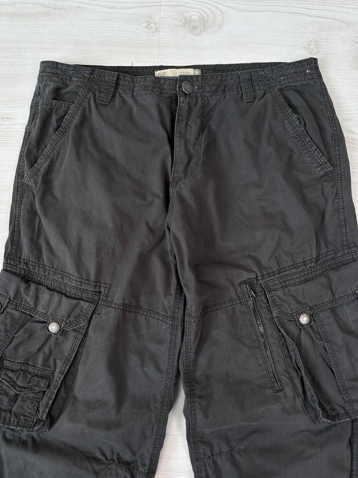20471120 × Japanese Brand Vintage Y2k Cargo Baggy Pants If Six Was Nine Size US 36 / EU 52 - 4 Thumbnail