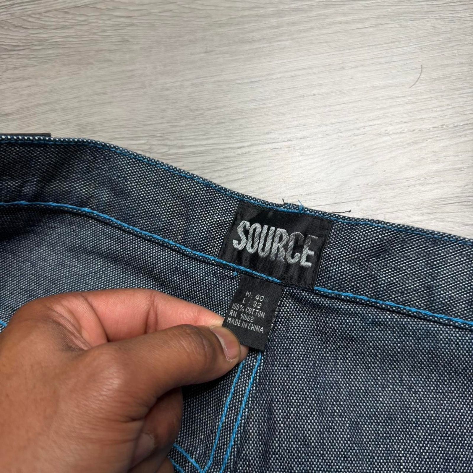 Vintage Vintage Y2K Source Authentic Loose Fit Carpenter Denim Jeans Size US 40 / EU 56 - 5 Thumbnail
