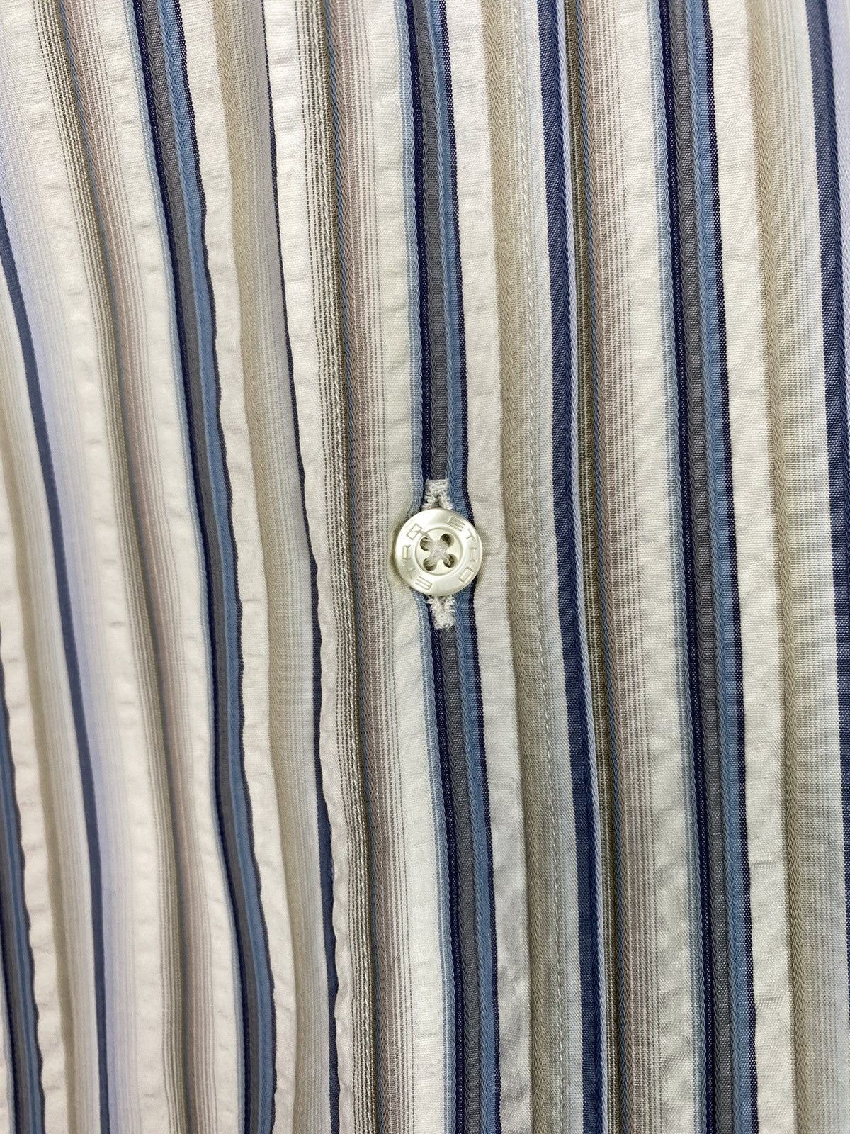 Etro Etro Multicolored Men Striped Long Sleeve Shirt size 39 Size US M / EU 48-50 / 2 - 8 Thumbnail