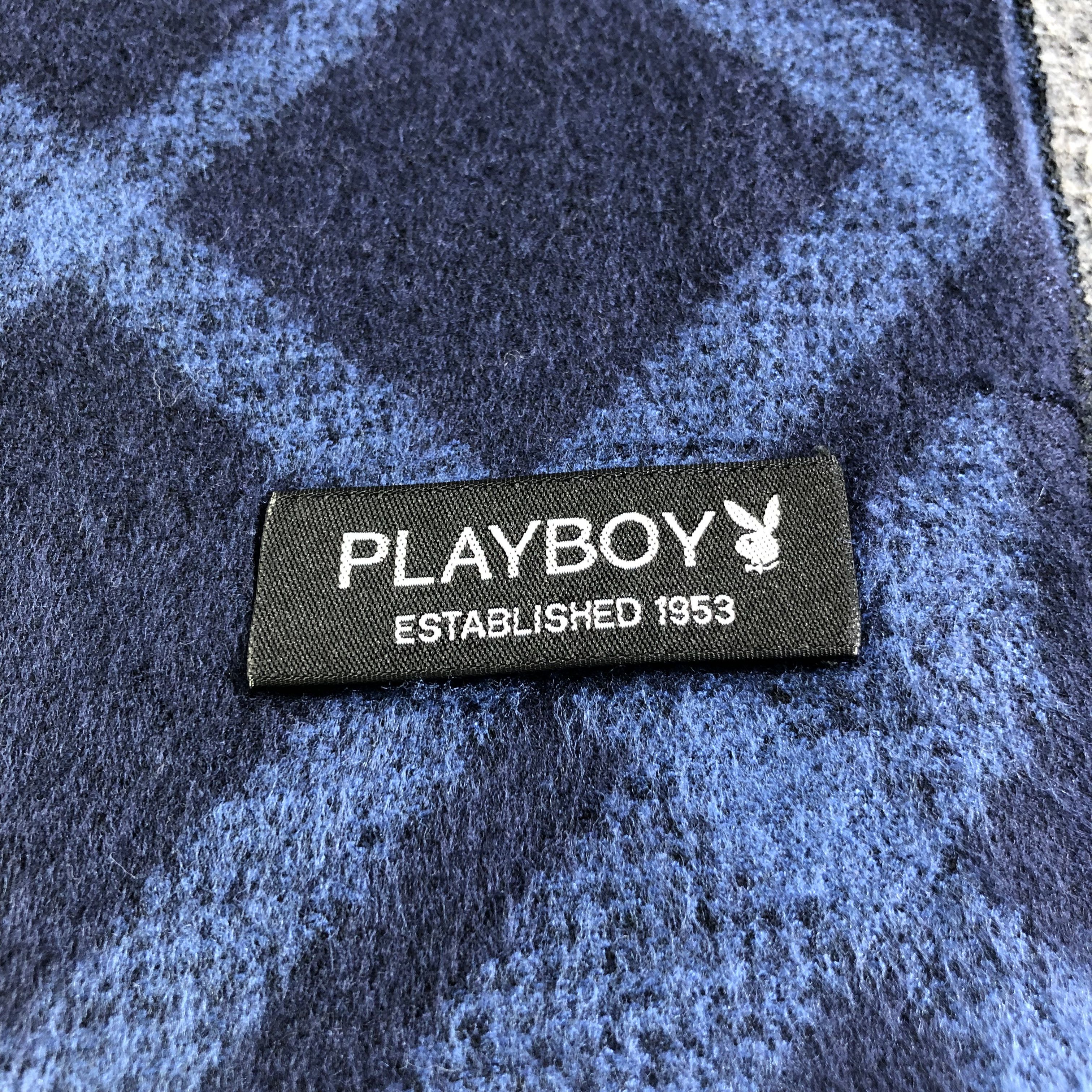 Playboy Playboy Argyle Scarf Muffler V1900 Size ONE SIZE - 4 Thumbnail