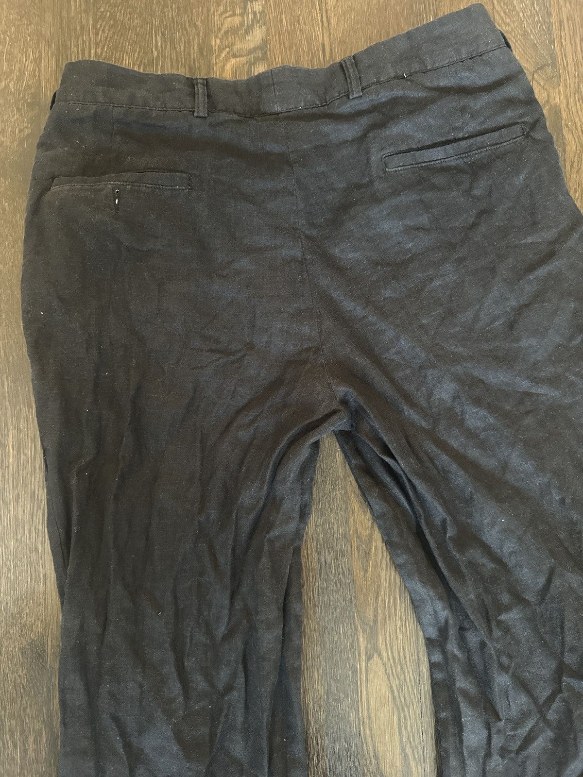 Vintage Linen Work Pants Size US 32 / EU 48 - 2 Thumbnail