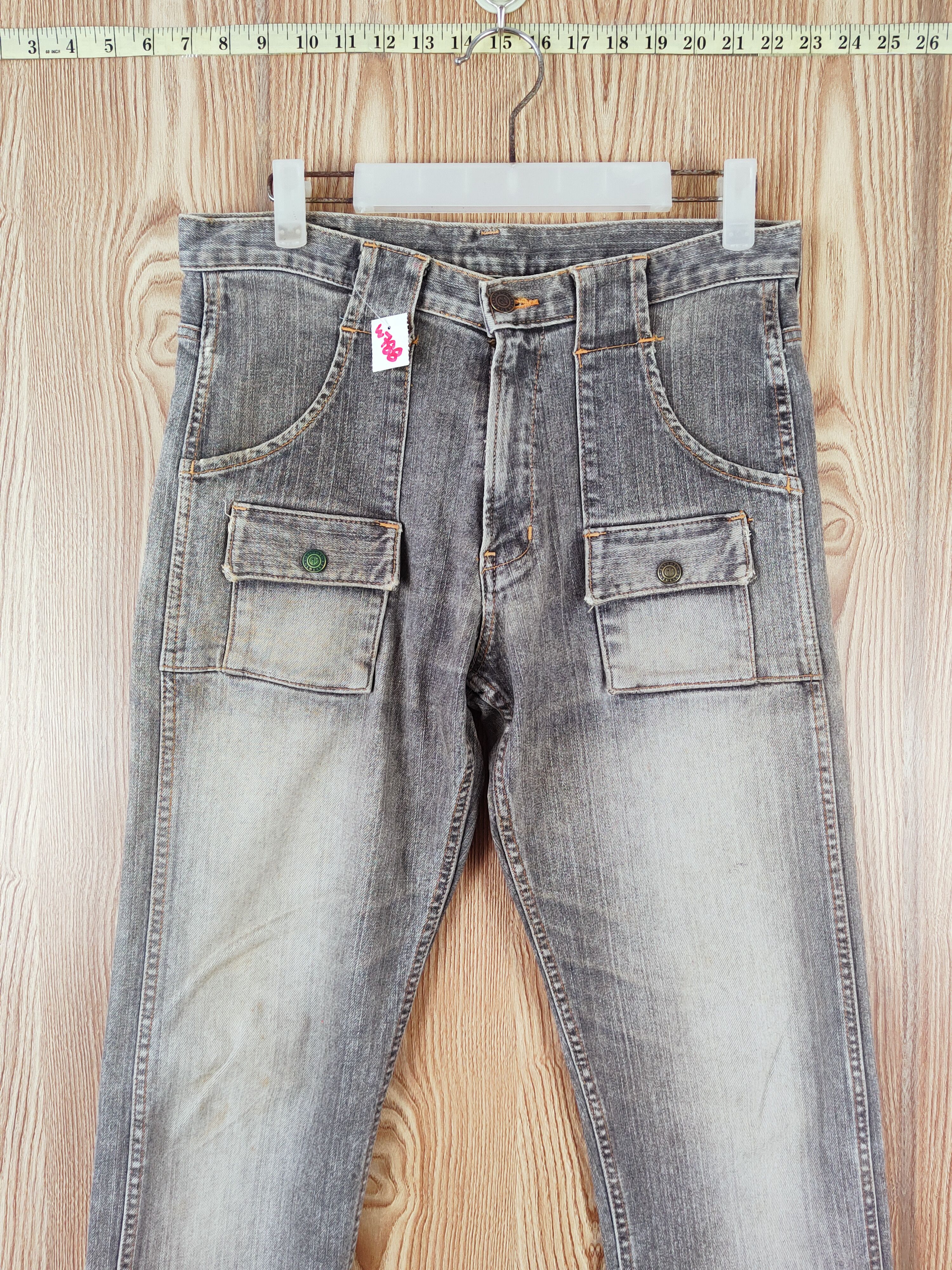 GL Heart Black Faded Distressed Ripped Jeans #W788