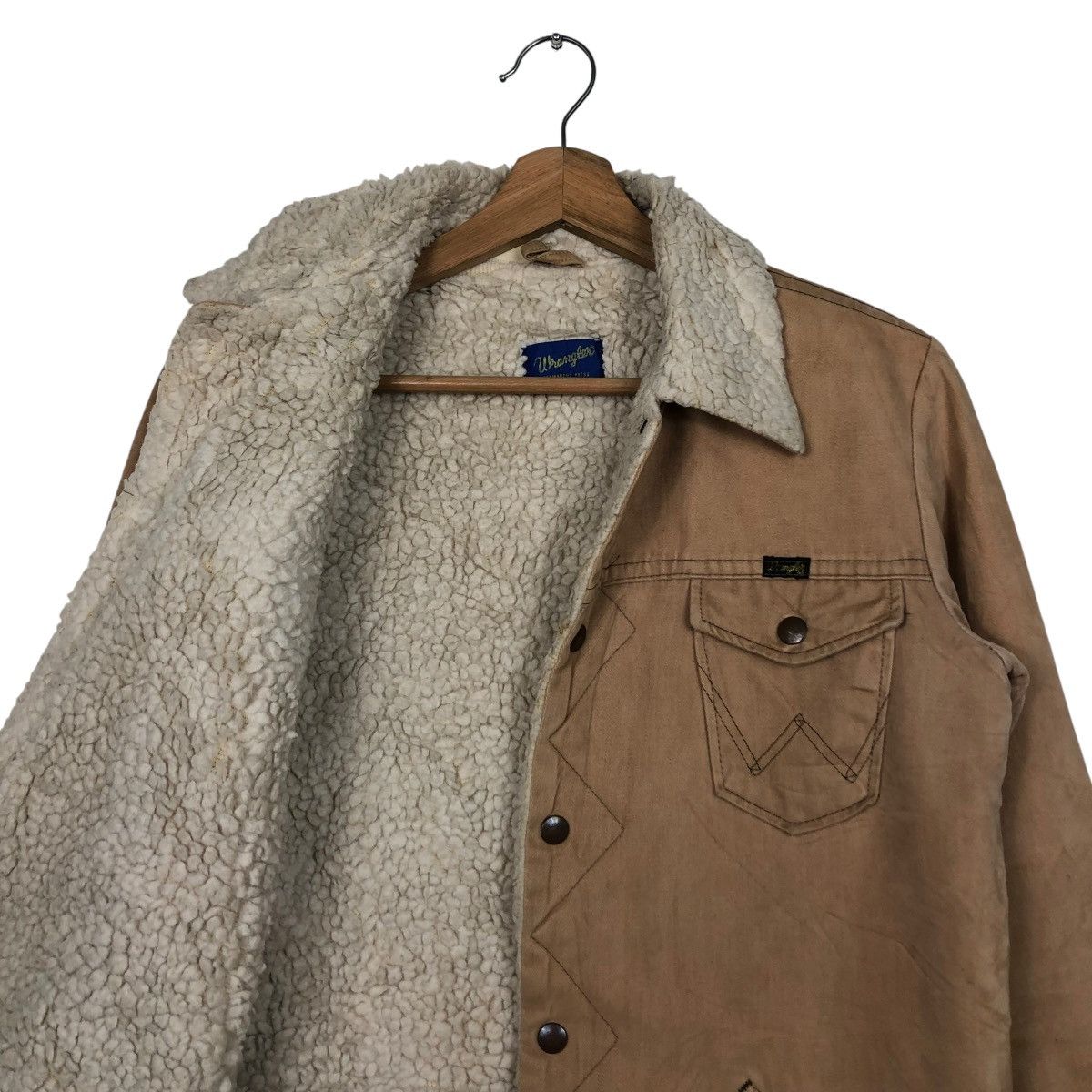 Wrangler 🔥VINTAGE CHORE JACKET WRANGLER USA PERMANENT PRESS Size US M / EU 48-50 / 2 - 14 Thumbnail