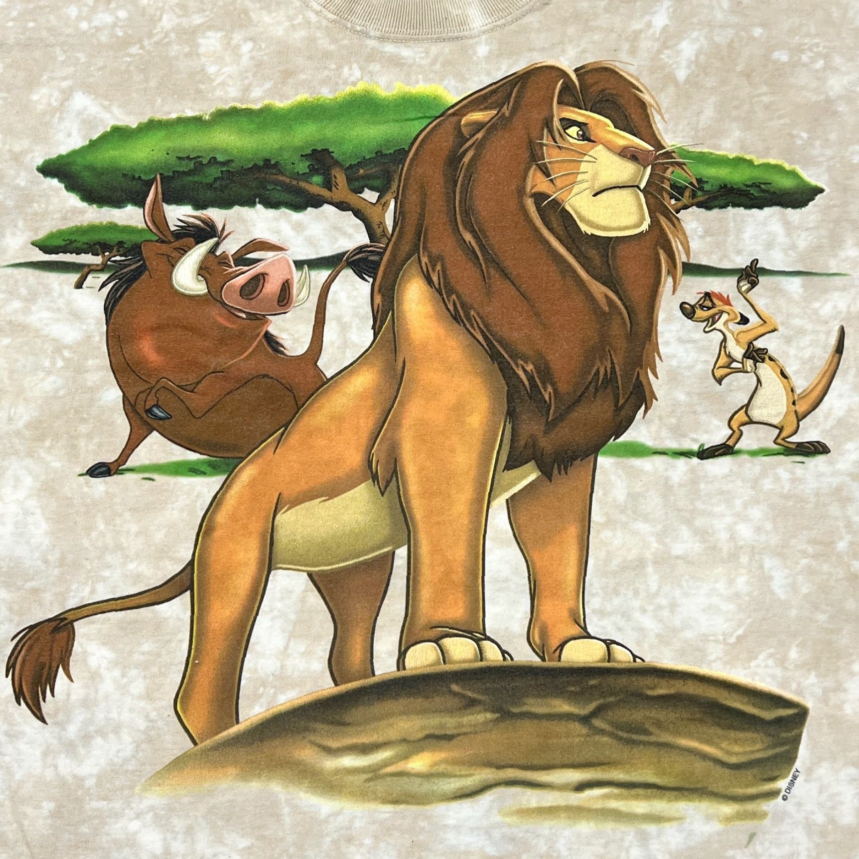Liquid Blue VINTAGE Liquid Blue Disney Simba T-Shirt Men's XL USA Made Graphic Print Lion King 90s Disney Theme Boys Mens Size US XL / EU 56 / 4 - 5 Thumbnail