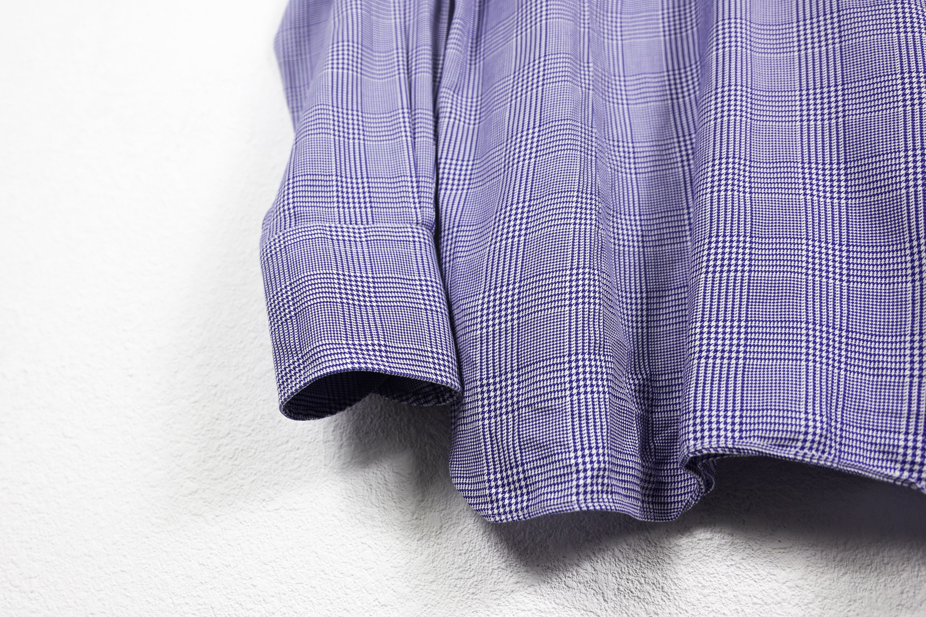 Tom Ford Tom Ford Blue Houndstooth Plaid Check Formal Classic Shirt Size US XL / EU 56 / 4 - 10 Thumbnail