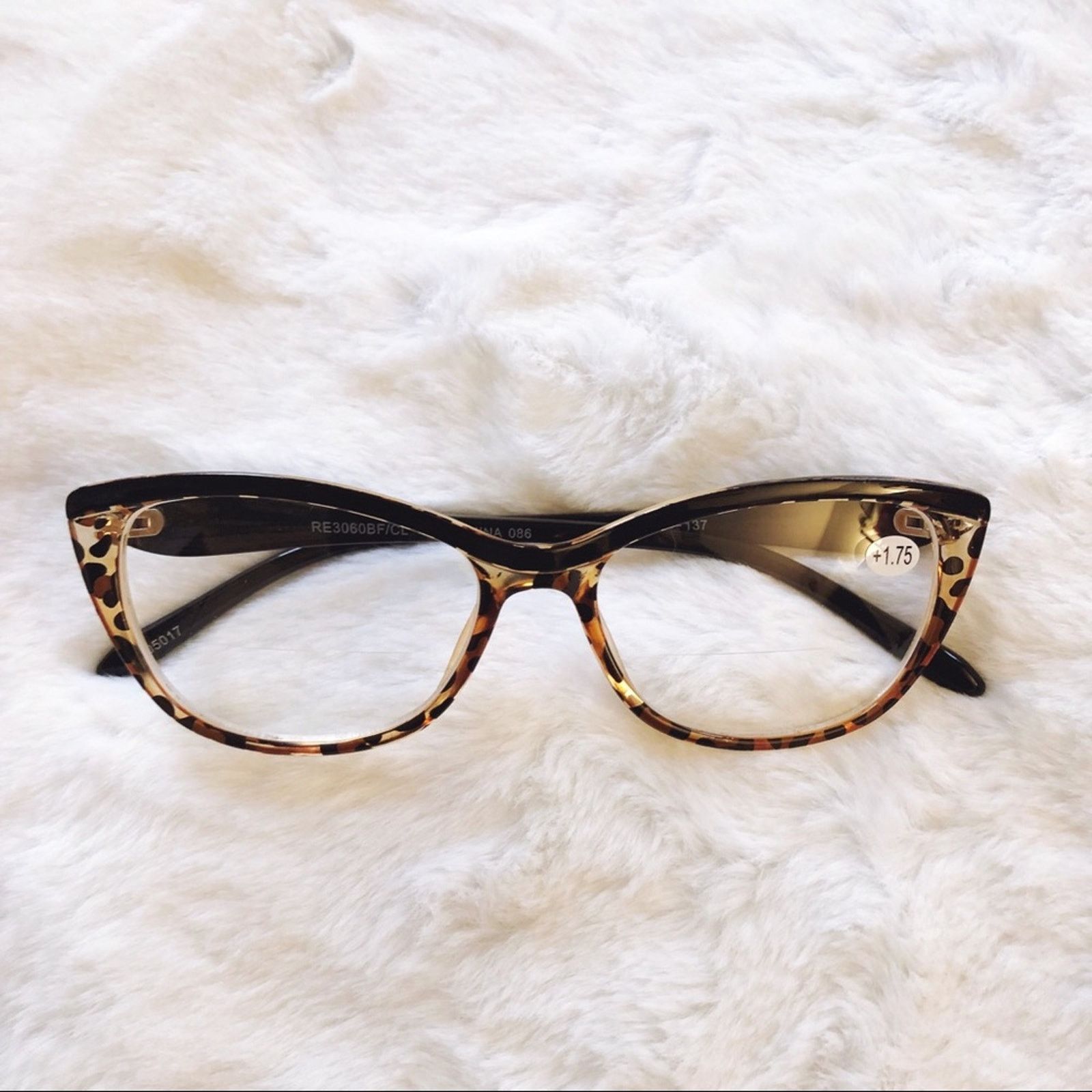 Other Bailey Cheetah Cat Eye Bi-Focal Reader Glasses Size ONE SIZE - 1 Thumbnail