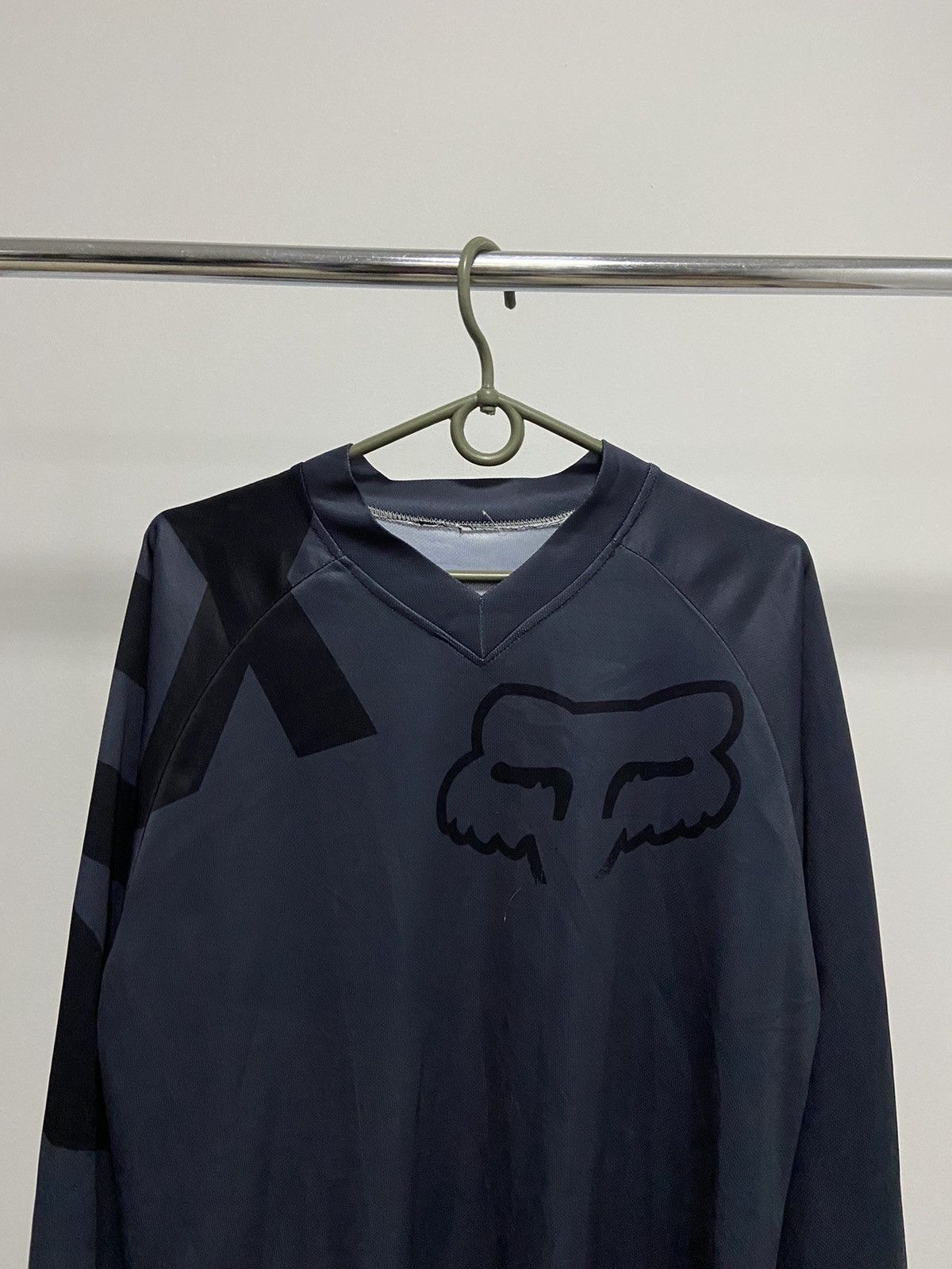 Fox Racing × Vintage Fox racing big logo jersey vintage factory longsleeve Size US M / EU 48-50 / 2 - 3 Thumbnail
