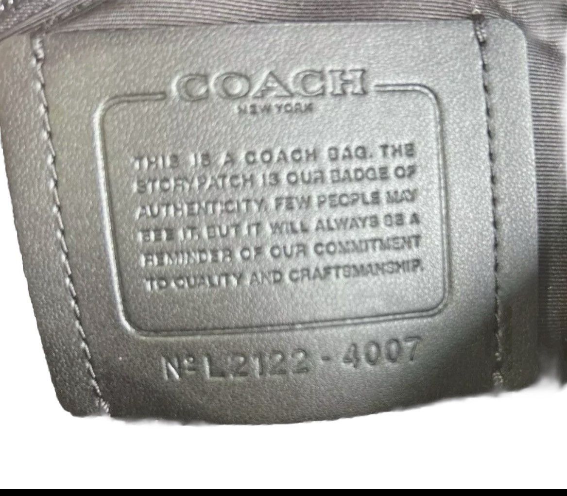 Coach COACH Houston Map Bag Supreme Pebbled Leather Size ONE SIZE - 6 Thumbnail