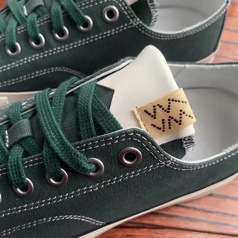 Visvim Visvim 23ss SKAGWAY LO CANVAS green shoes with thin soles-2 Size US 8 / EU 41 - 5 Thumbnail