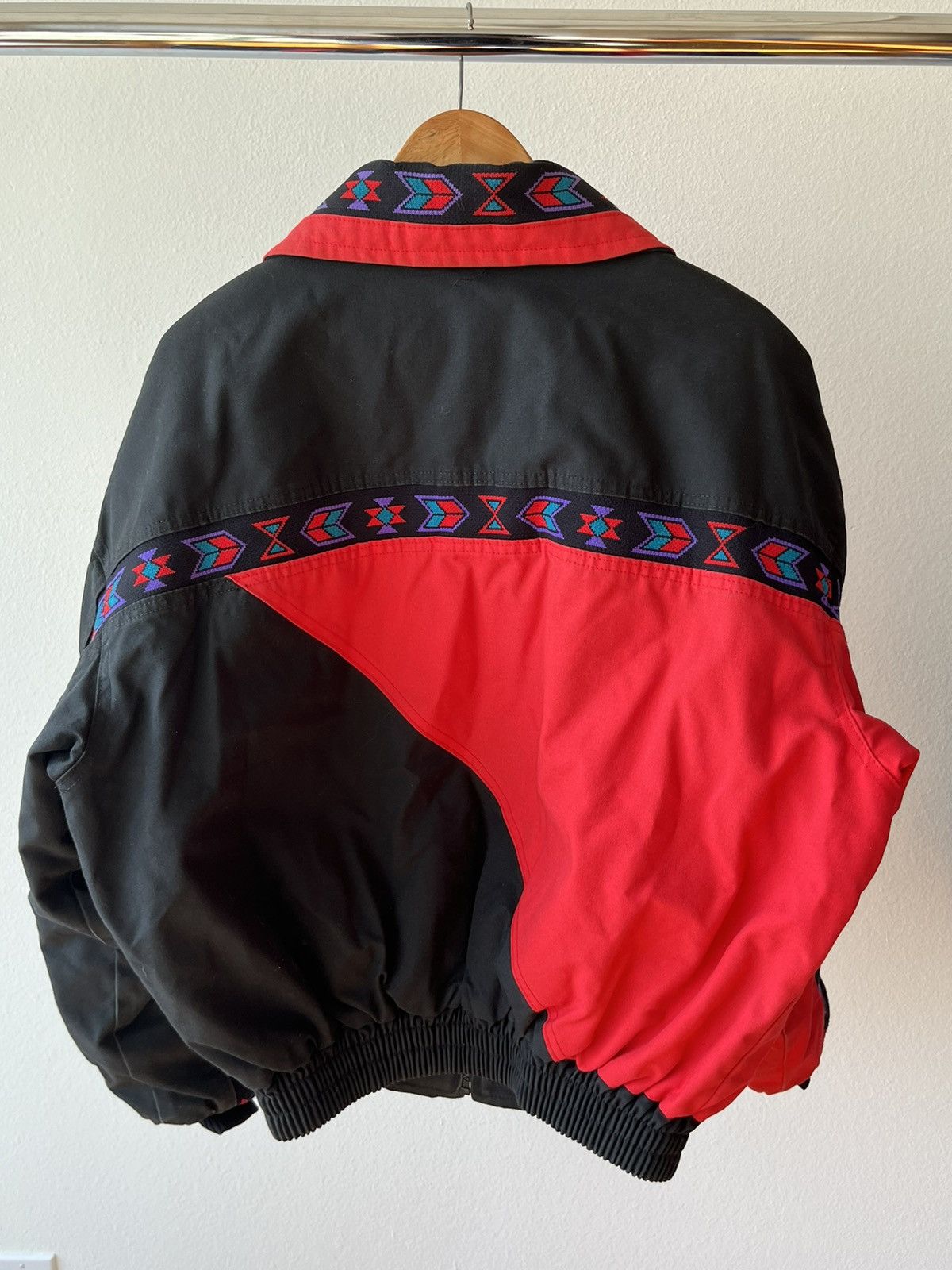 Vintage Vintage 90s David James Jacket Black Western Aztec Size US L / EU 52-54 / 3 - 13 Thumbnail