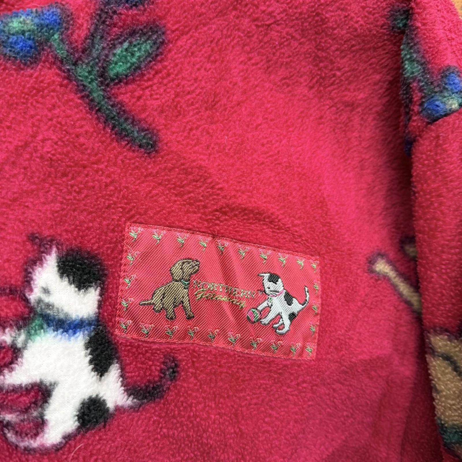 Other Vintage northern reflections dogs and cats fleece hoodie M Size US M / EU 48-50 / 2 - 4 Thumbnail