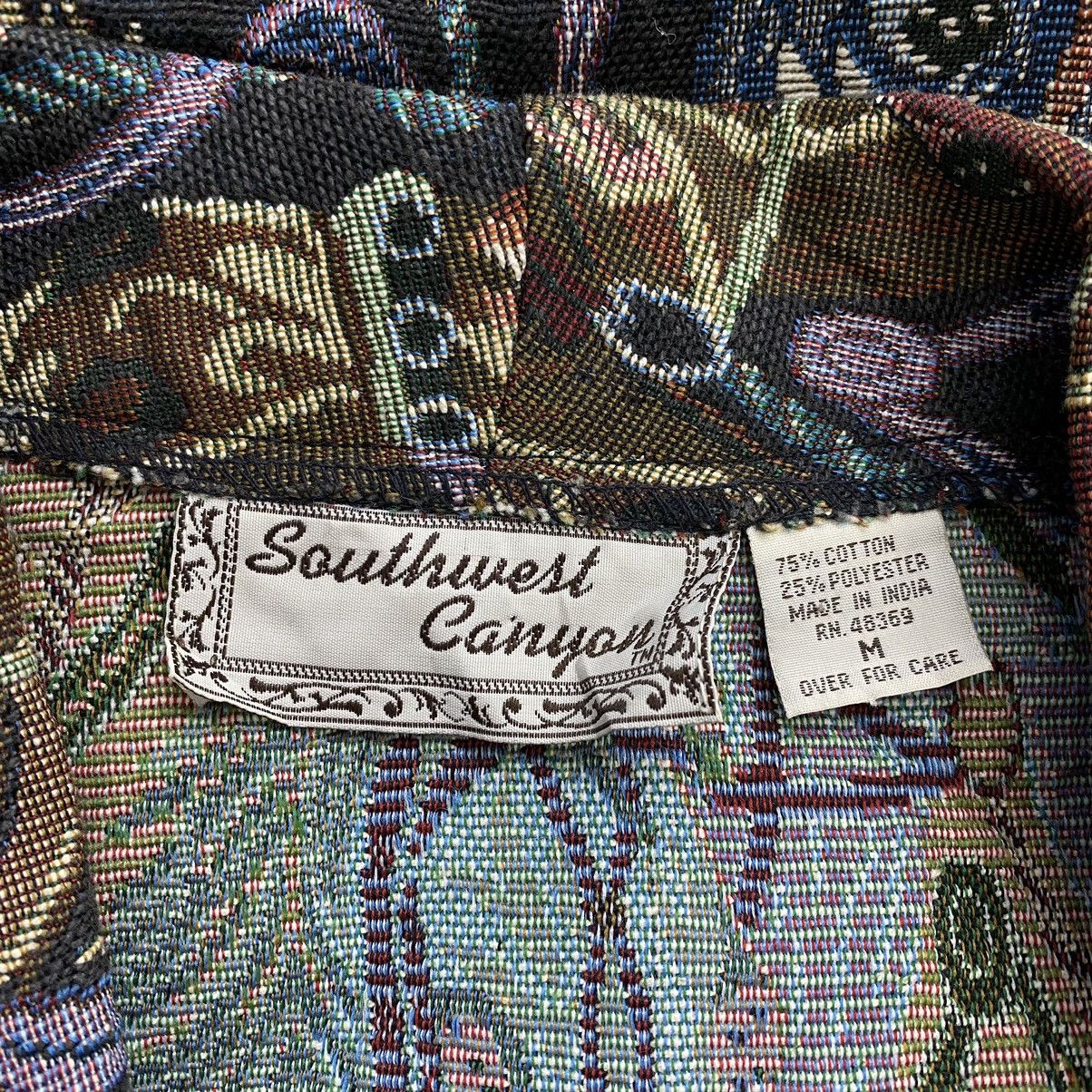 Other SOUTHWEST CANYON Embroidered Design Overprint Short Vest Size US M / EU 48-50 / 2 - 4 Thumbnail