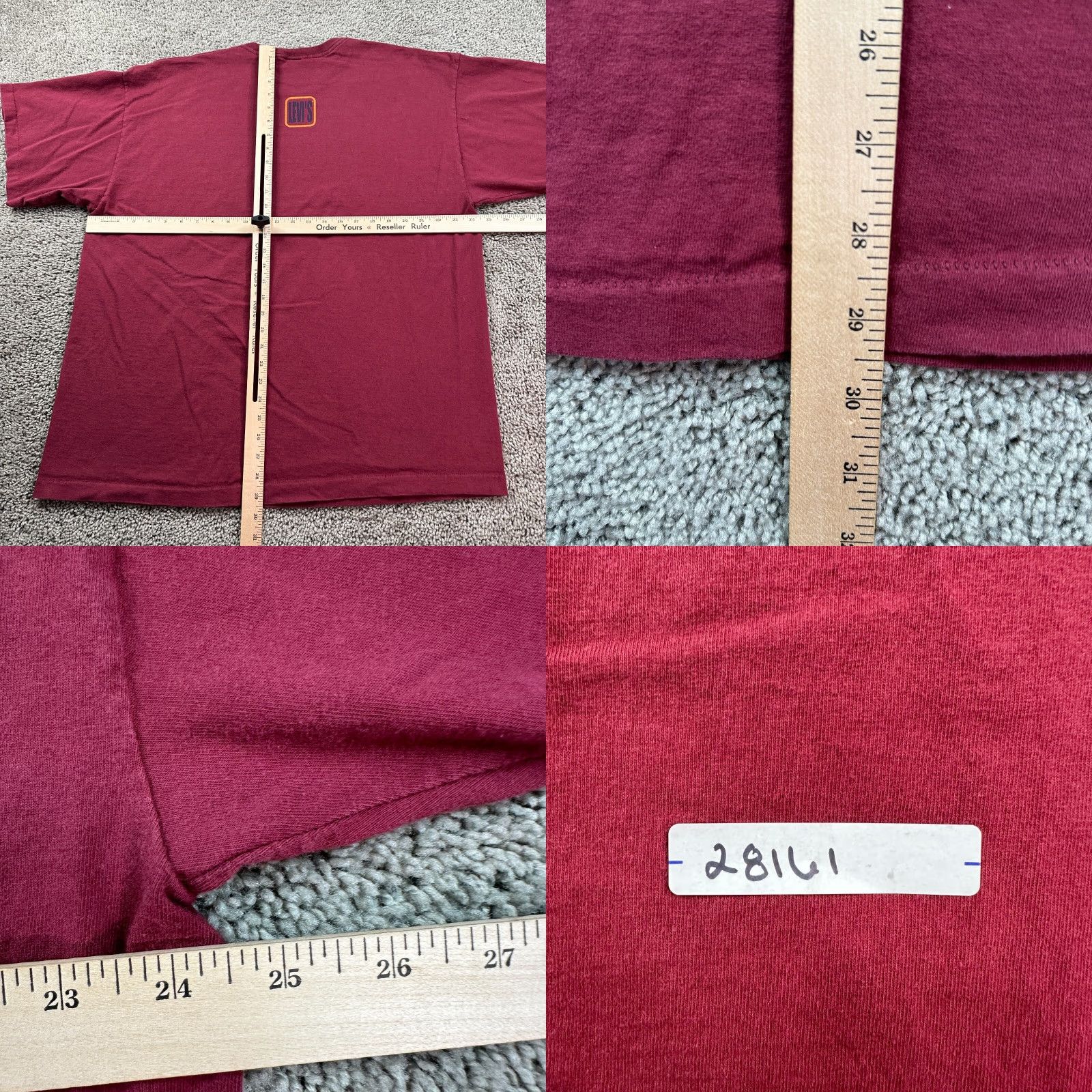 Levi's VINTAGE Levi's Shirt Mens XL Red Blue Originals Single Stitch USA Made Size US XL / EU 56 / 4 - 8 Thumbnail