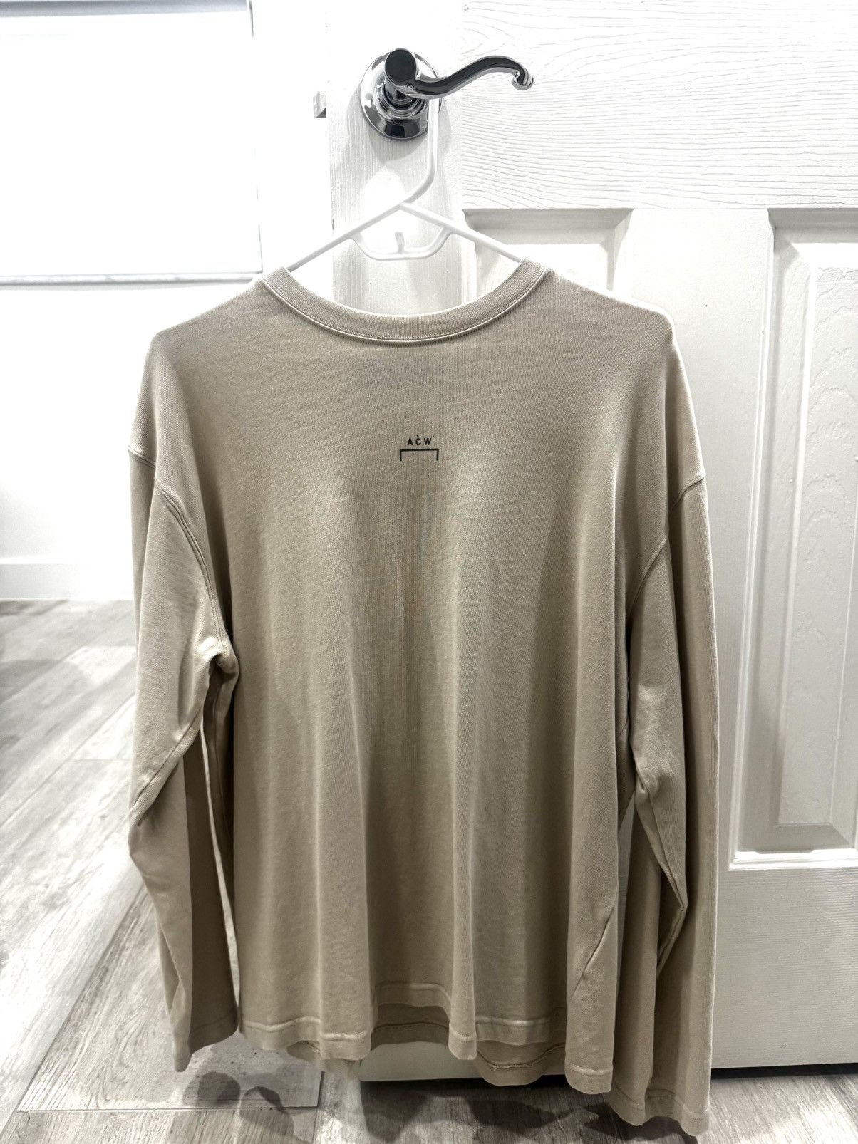 A-COLD-WALL* A-Cold-Wall*, Beige Long Sleeve Tee Size US M / EU 48-50 / 2 - 1 Thumbnail