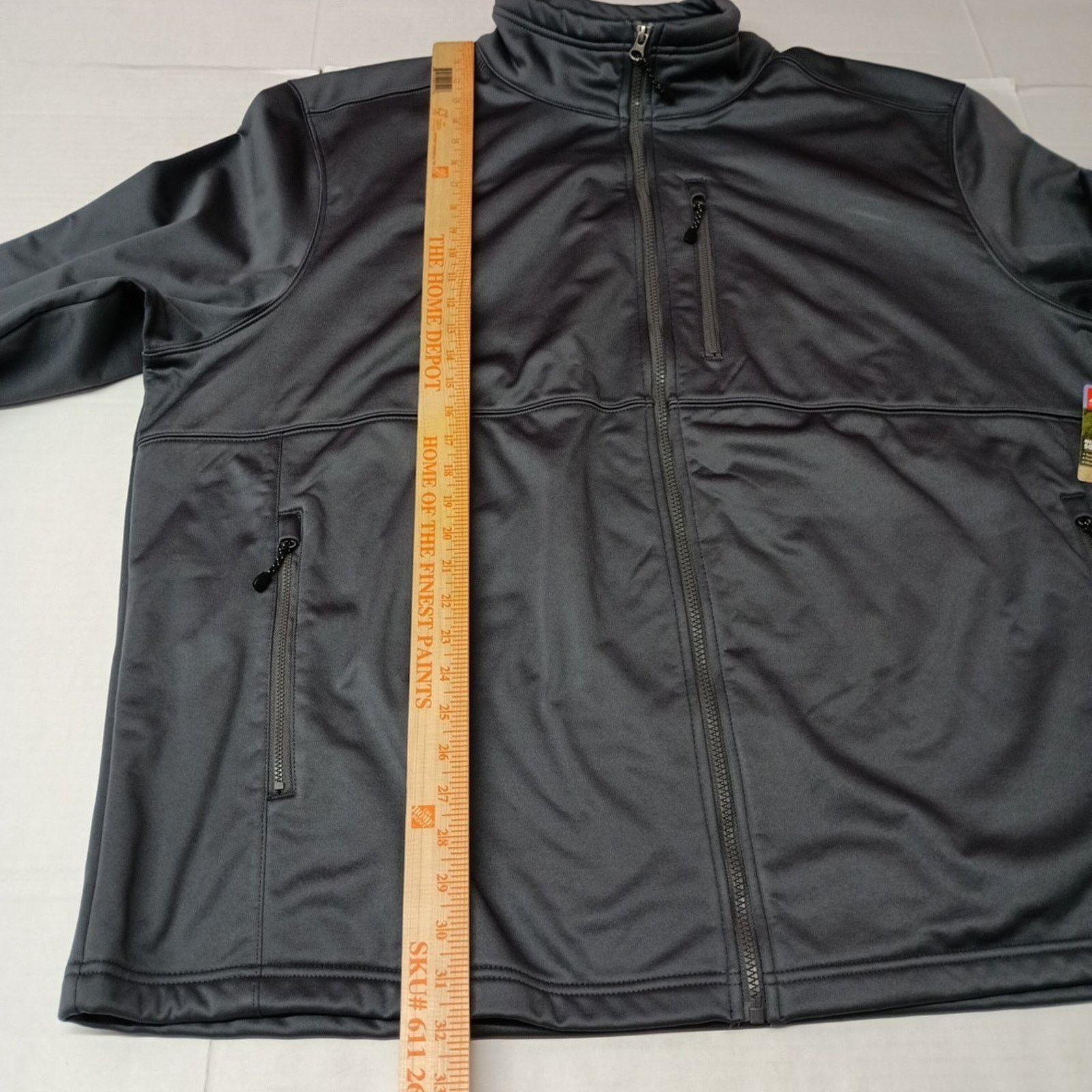 Other Ozark Trail Men's Size 3XL (54-56) Charcoal Softshell Jacket Size US XXS / EU 40 - 8 Thumbnail