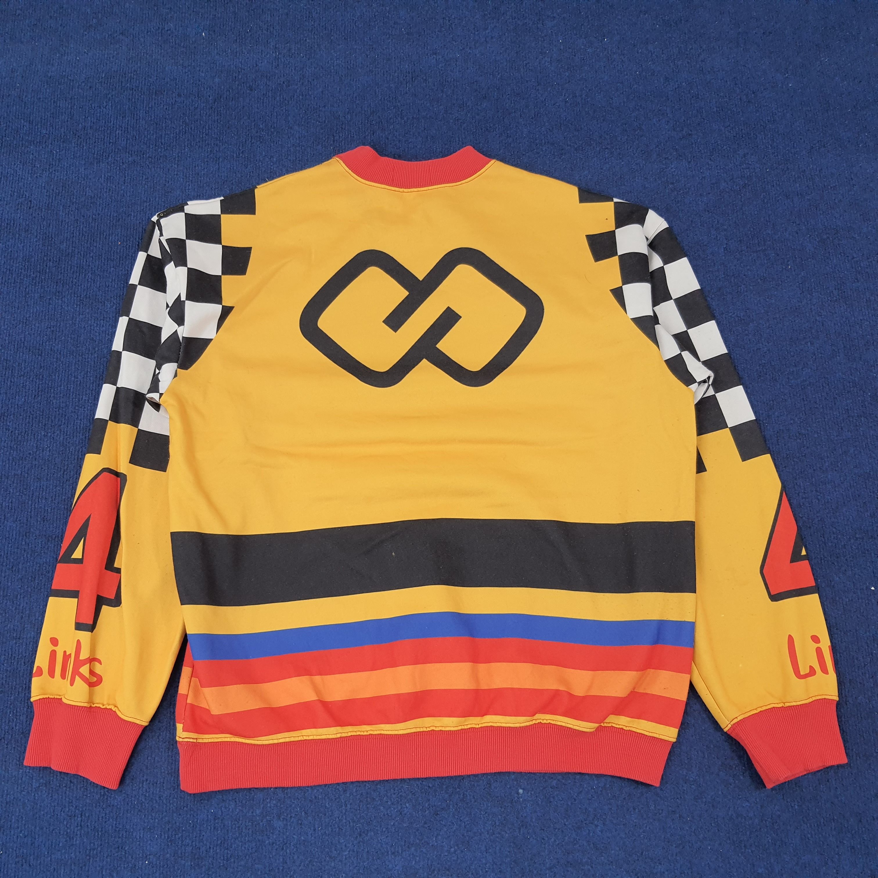 Japanese Brand × Vintage Vintage 555 FILM LINK Japanese Style Sweatshirt C220N5 Size US L / EU 52-54 / 3 - 3 Thumbnail