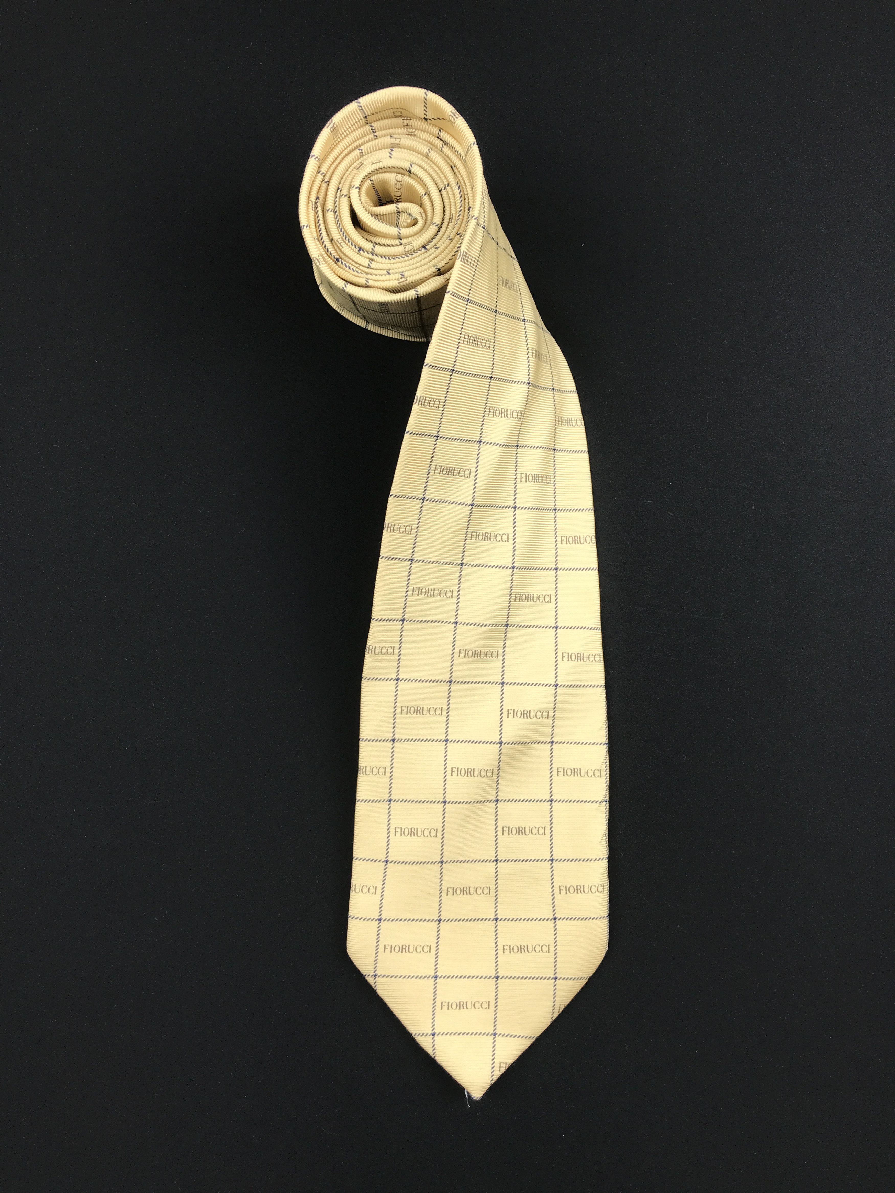 Fiorucci × Japanese Brand × Vintage Vintage Fiorucci Silk Necktie Size ONE SIZE - 2 Thumbnail