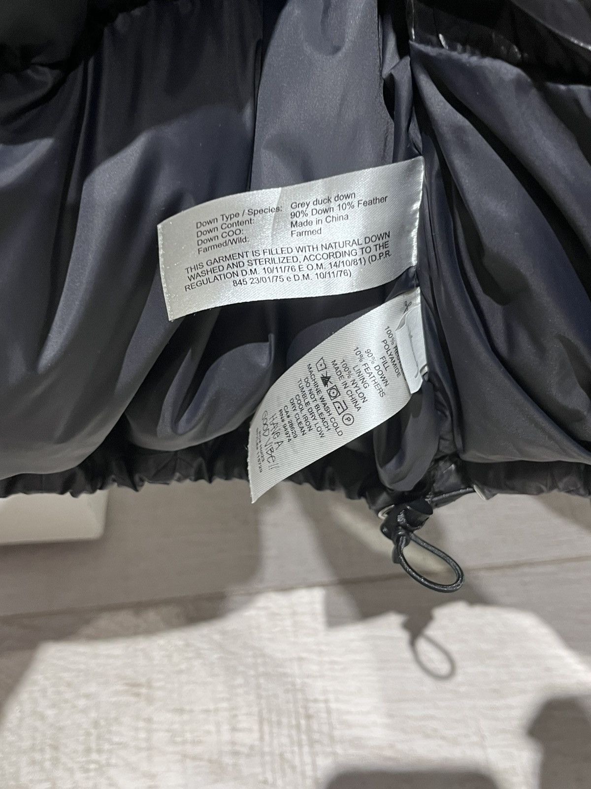 Stussy Stussy wrinkled nylon down puffer jacket Size US S / EU 44-46 / 1 - 4 Thumbnail