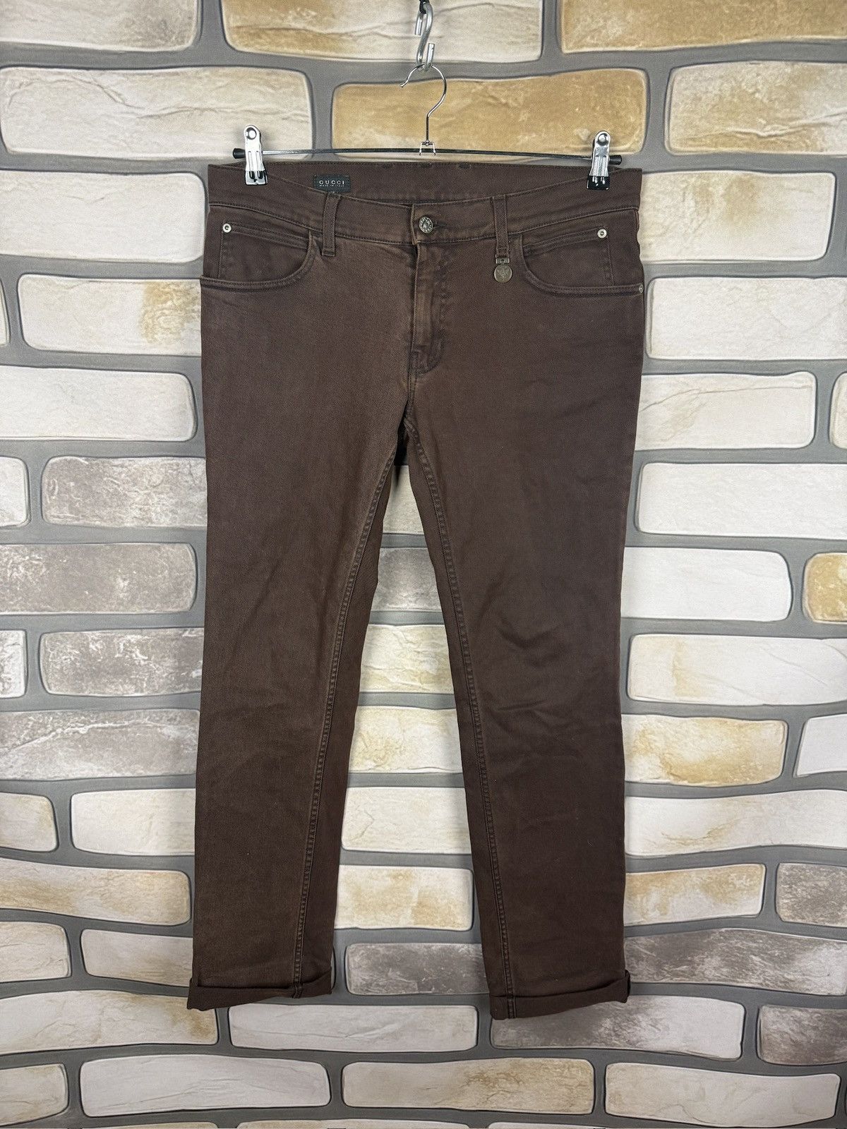 Very rare gucci chino denim pants