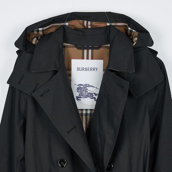 Burberry o1w1db10426 Trench Coat in Black Size XXL / US 16-18 / IT 52-54 - 3 Thumbnail