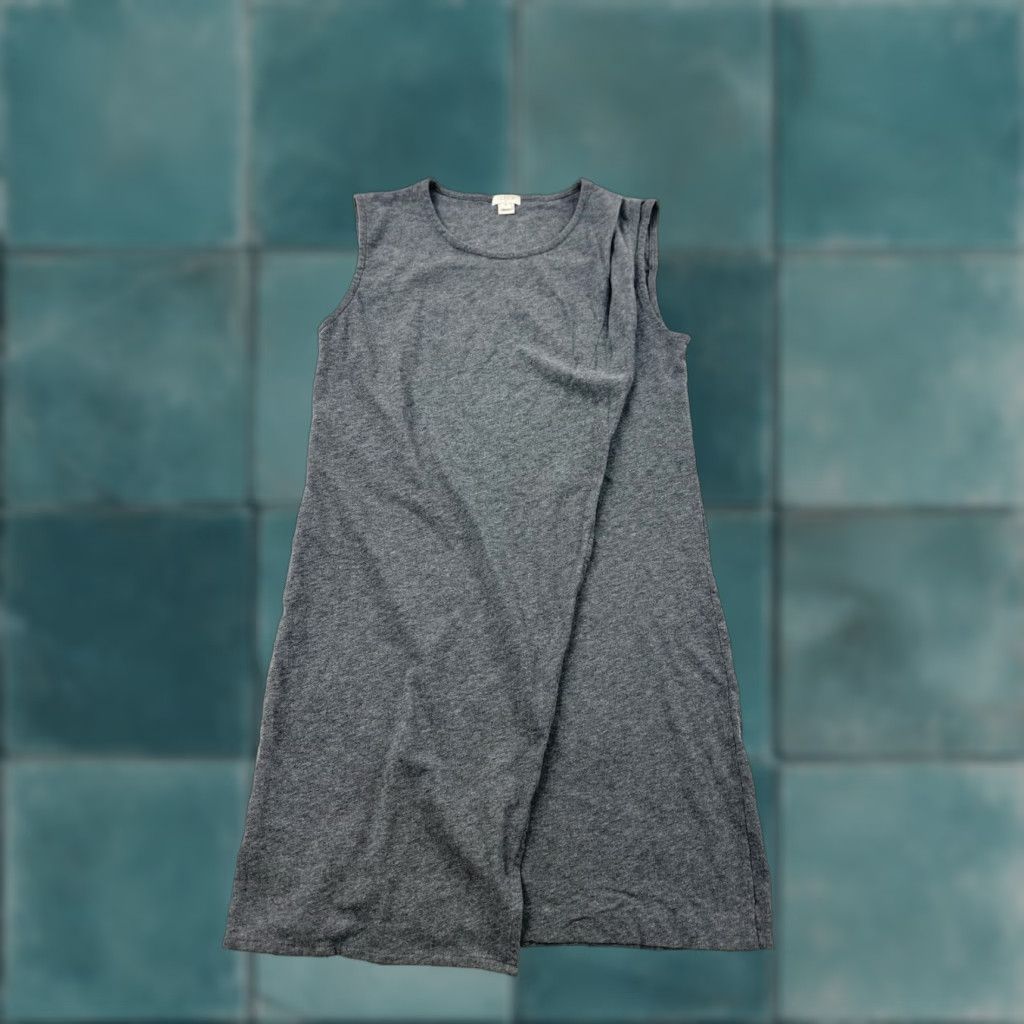 j crew sleeveless shirt dress Women's Linen-Blend Sleeveless Mini Dress (Fern Canyon, Size 10) J.Crew Factory