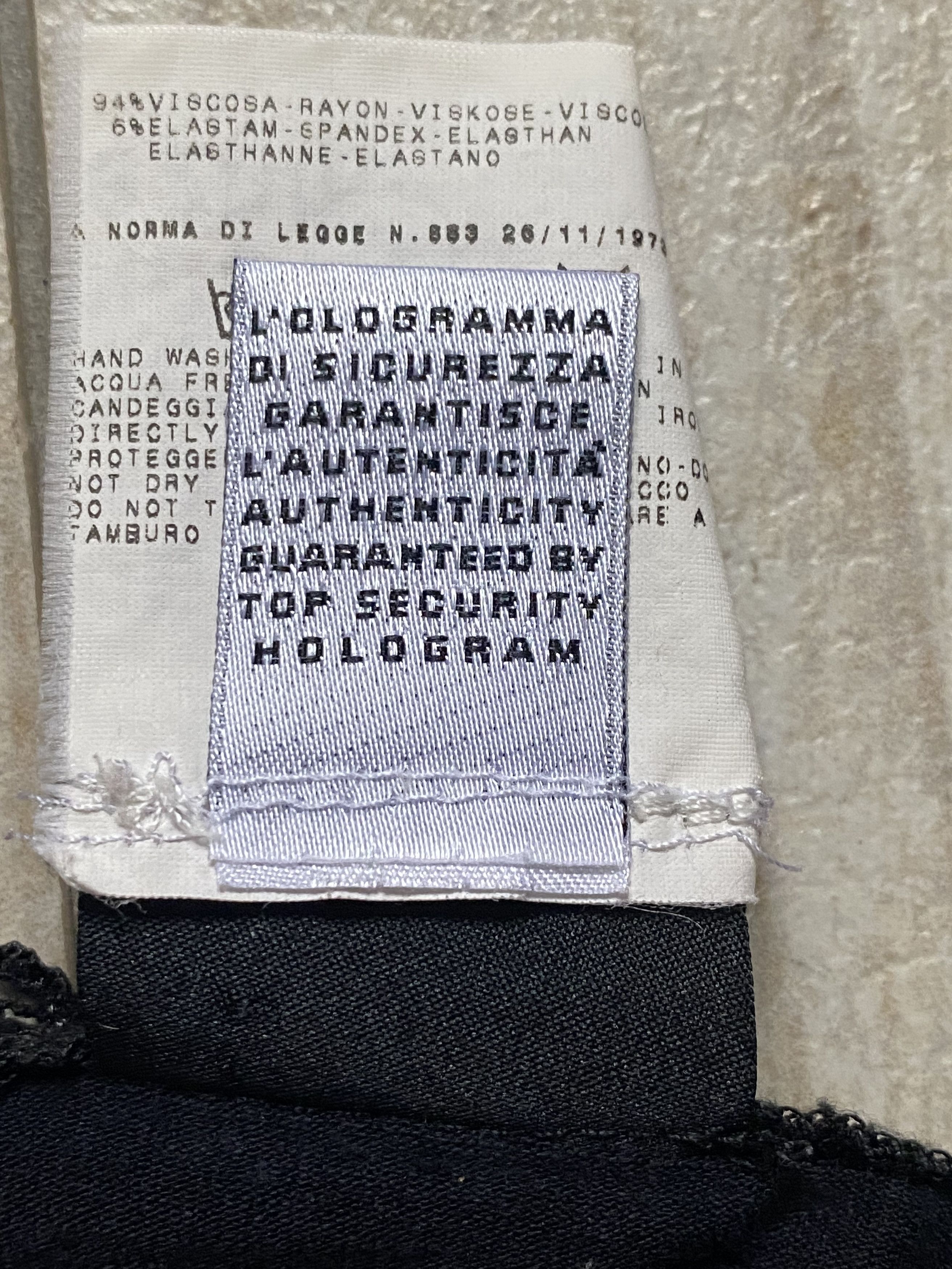 Dolce & Gabbana × Vintage Dolce & Gabbana Vintage Black Tank Top, Size XS Size XS / US 0-2 / IT 36-38 - 4 Thumbnail
