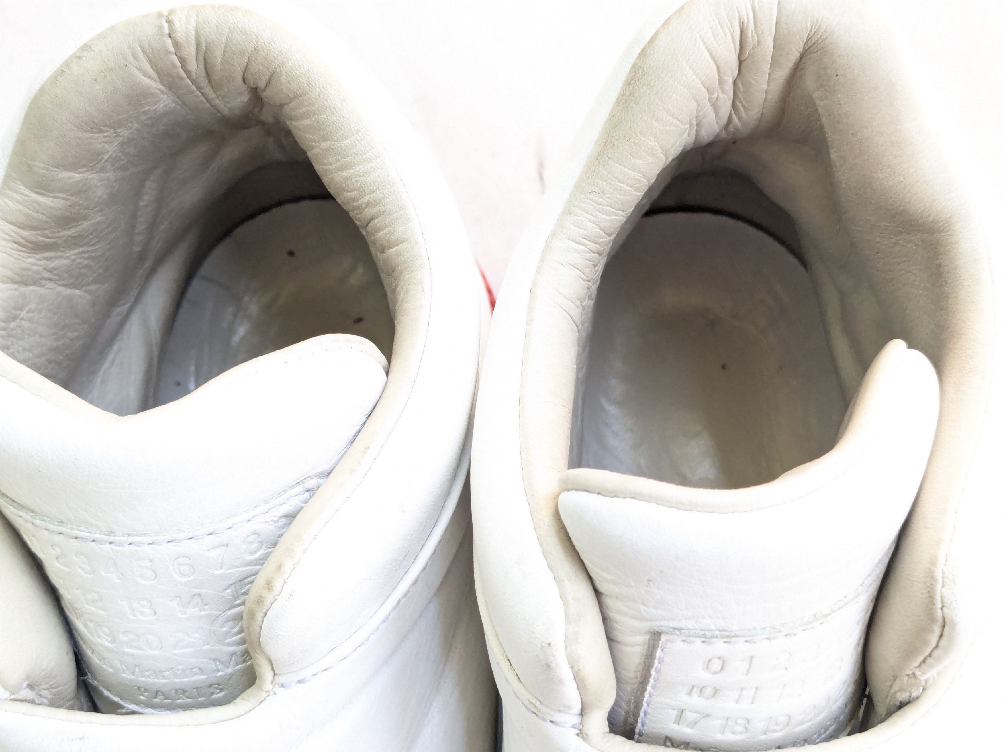 靴 maison margiela clinic hi sneaker Maison Margiela(メゾンマルジェラ) / ハイカットスニーカー/43/WHT