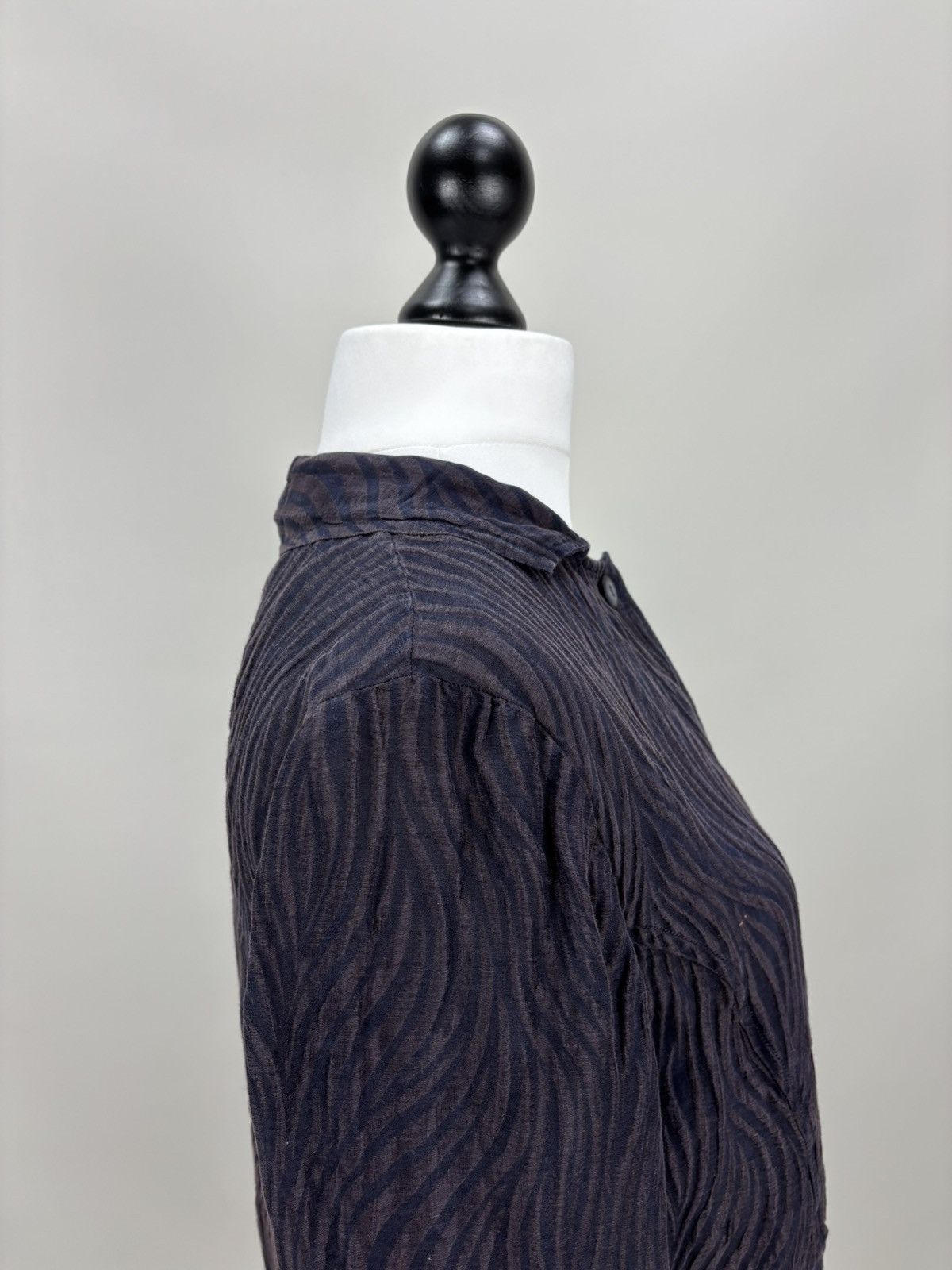 Other Womens blouse Grizas Size M Color Black/Brown Size M / US 6-8 / IT 42-44 - 8 Thumbnail