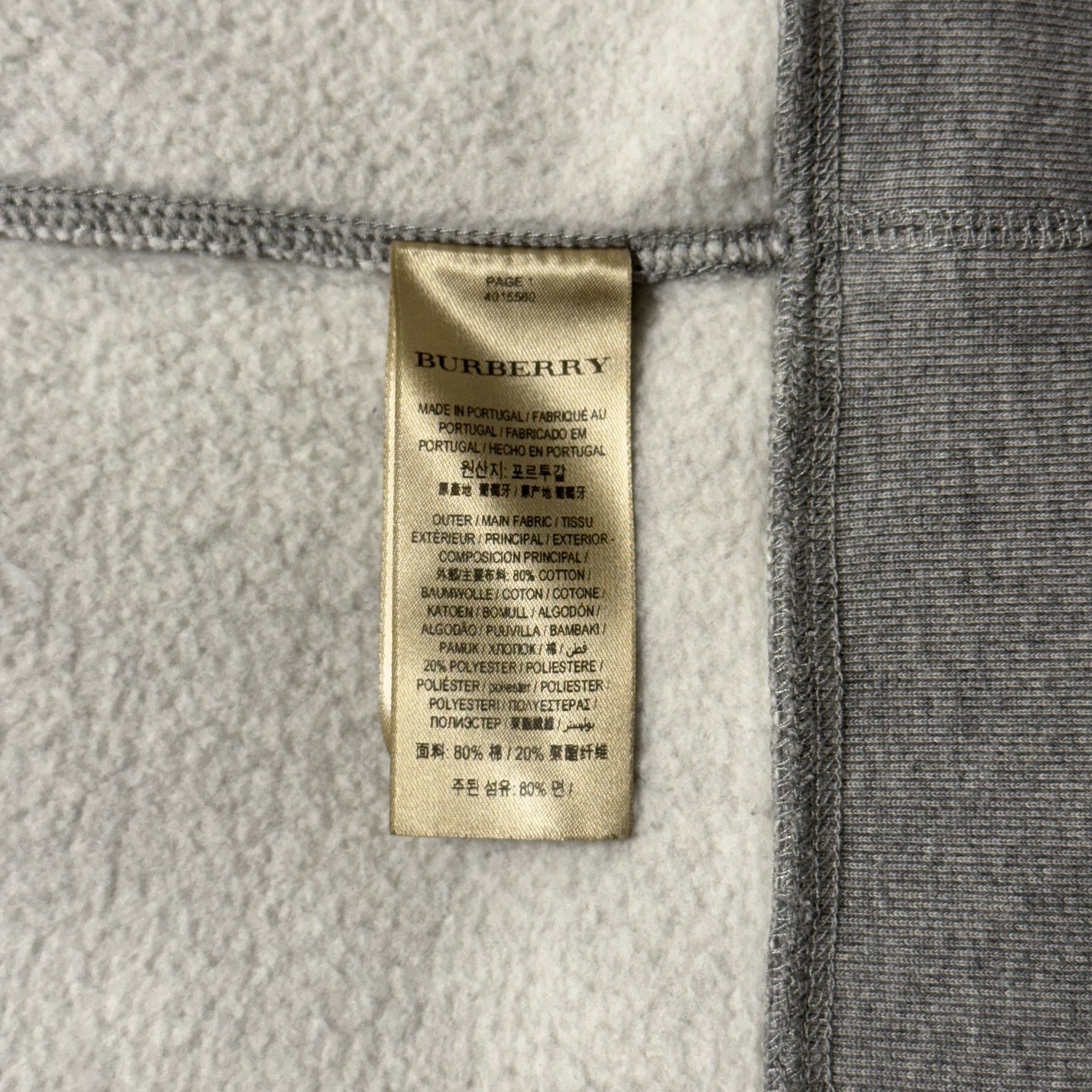 Burberry Burberry Clarendon Check Hood Zip Up Hoodie Size US L / EU 52-54 / 3 - 8 Thumbnail