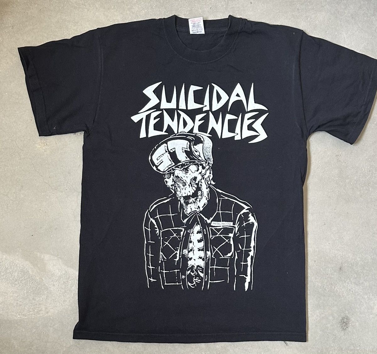 Vintage SUICIDAL TENDENCIES BAND TEE Size US M / EU 48-50 / 2 - 1 Thumbnail