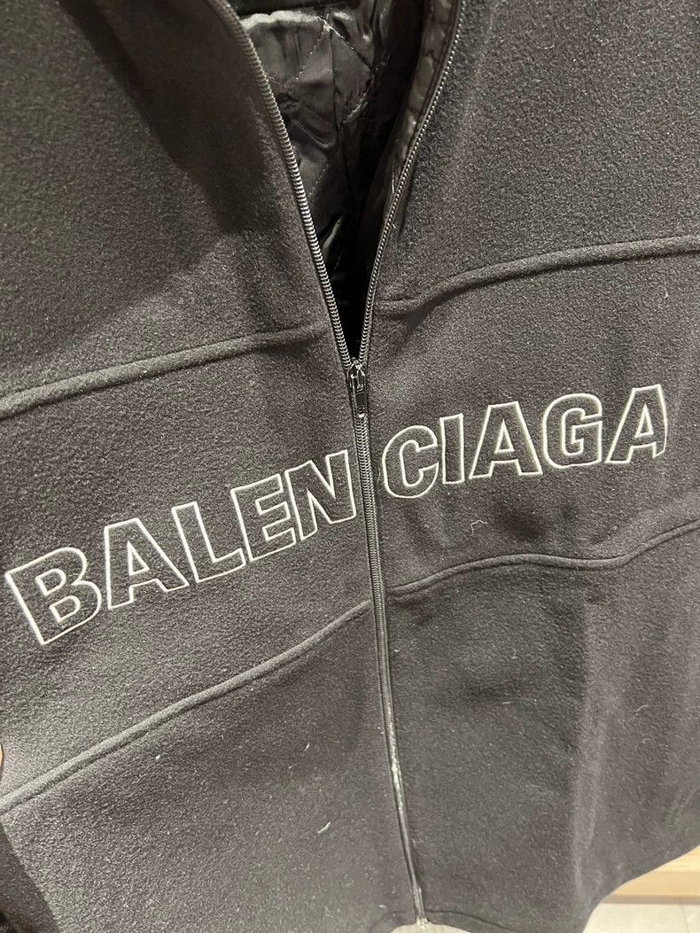 Balenciaga Balenciaga Wool Cotton Coat Size US S / EU 44-46 / 1 - 3 Thumbnail
