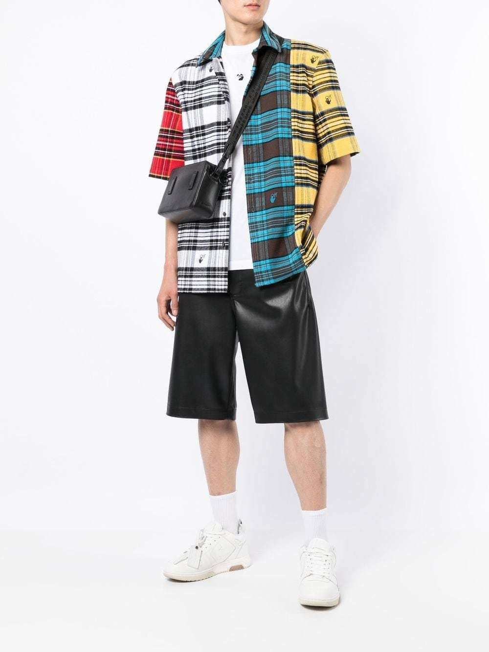 Off-White o1y0325 Patterned Shirt in Multicolor Size US M / EU 48-50 / 2 - 3 Thumbnail