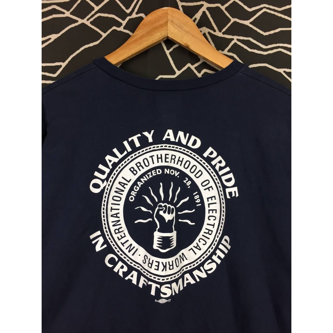 Other LifeWear Quality And Pride In Craftsmanship Union Proud Tee Size US XL / EU 56 / 4 - 8 Thumbnail